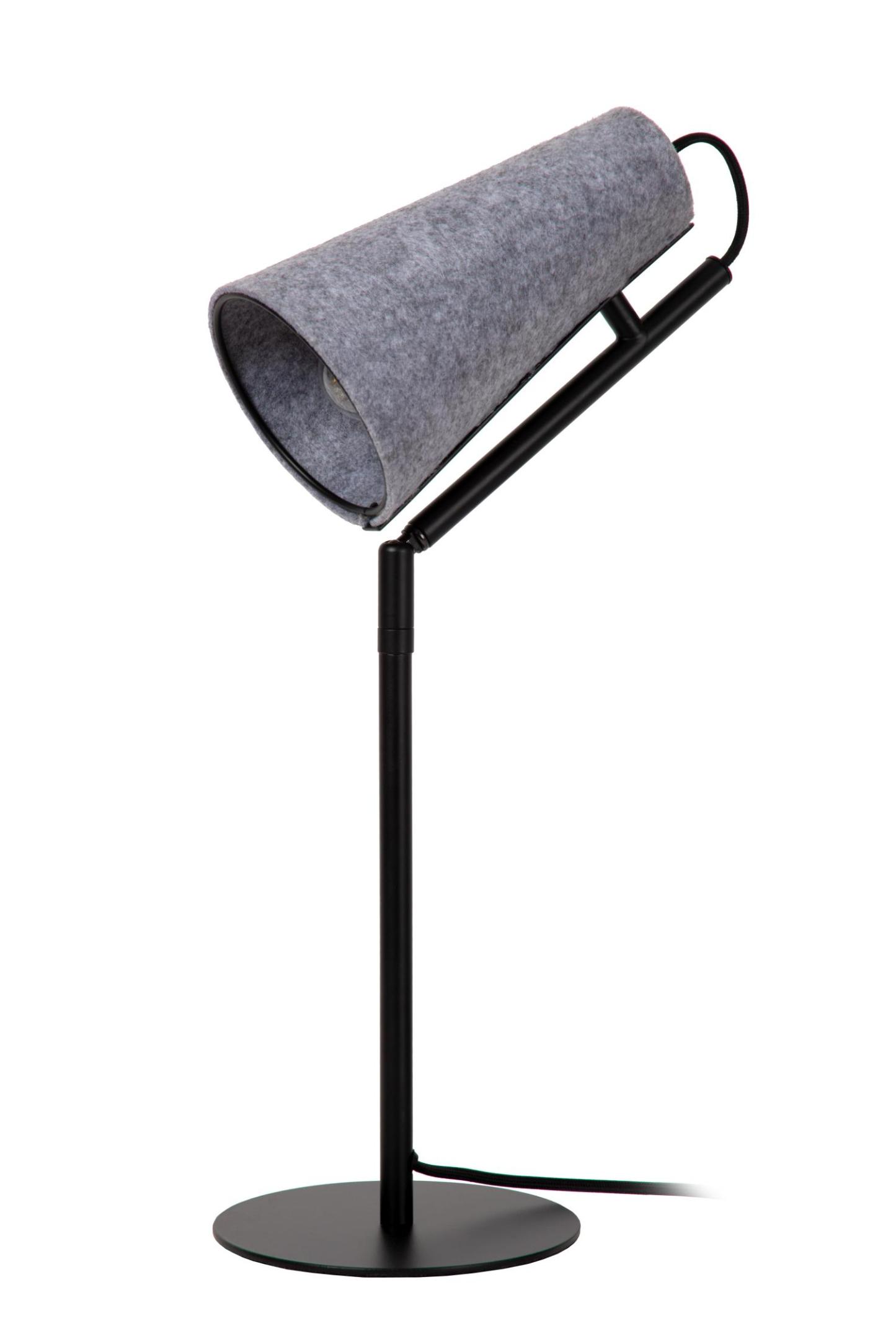 Bensen Table Lamp - Matt Black/Grey