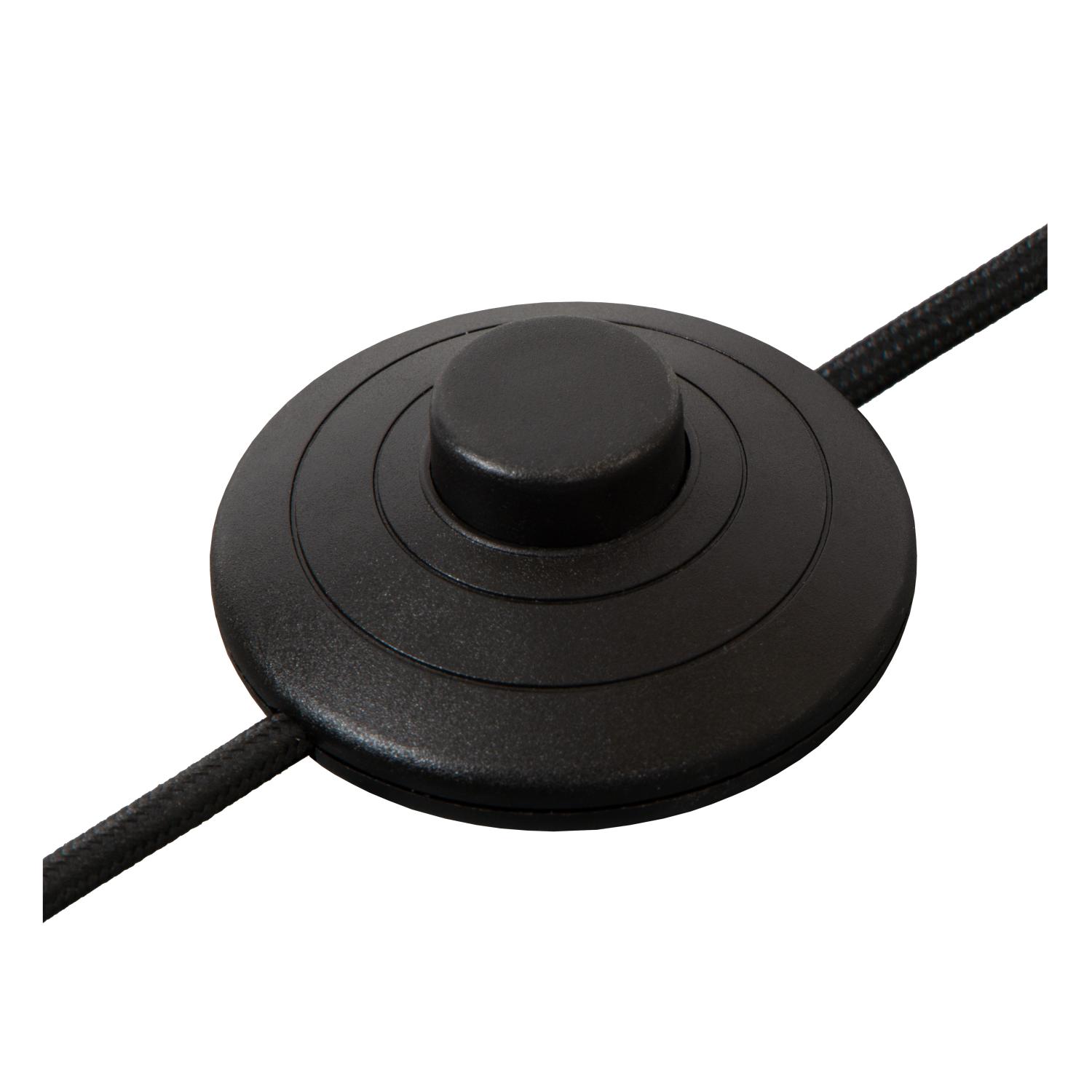 Rankos Floor Lamp - Matt Black/Rust Brown