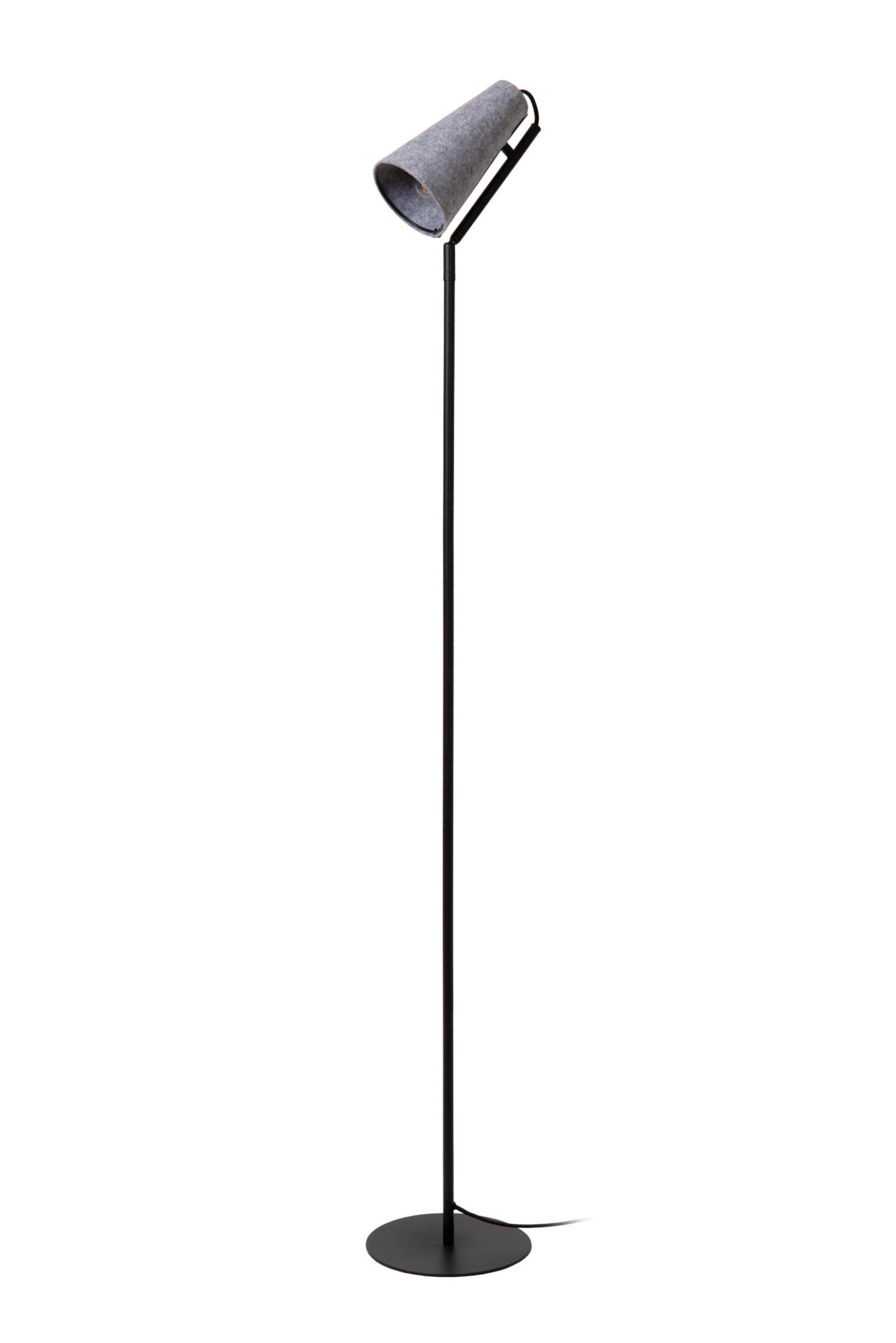 Bensen Floor Lamp - Matt Black/Grey