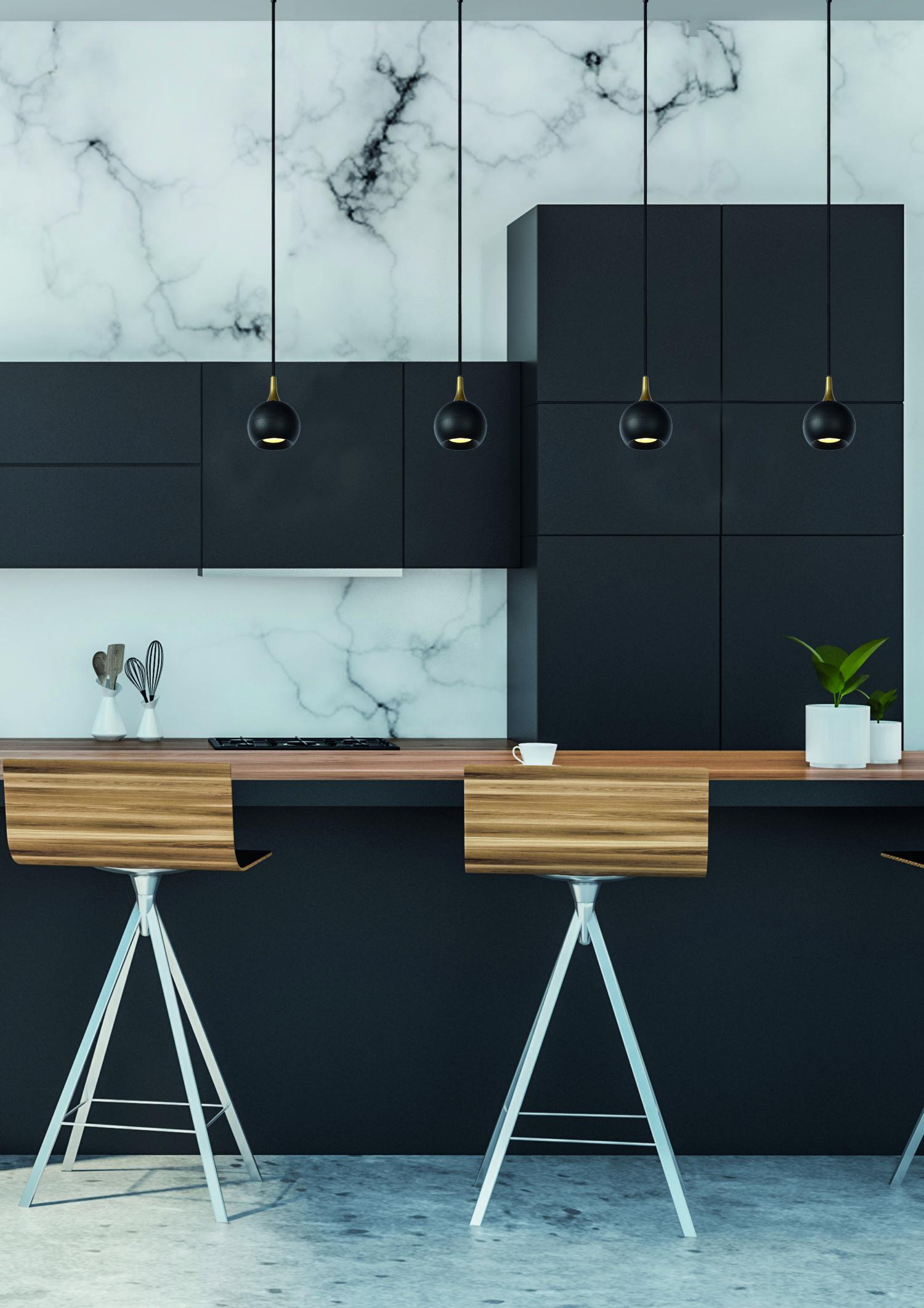 Favori Ceiling Lights - Matt Black