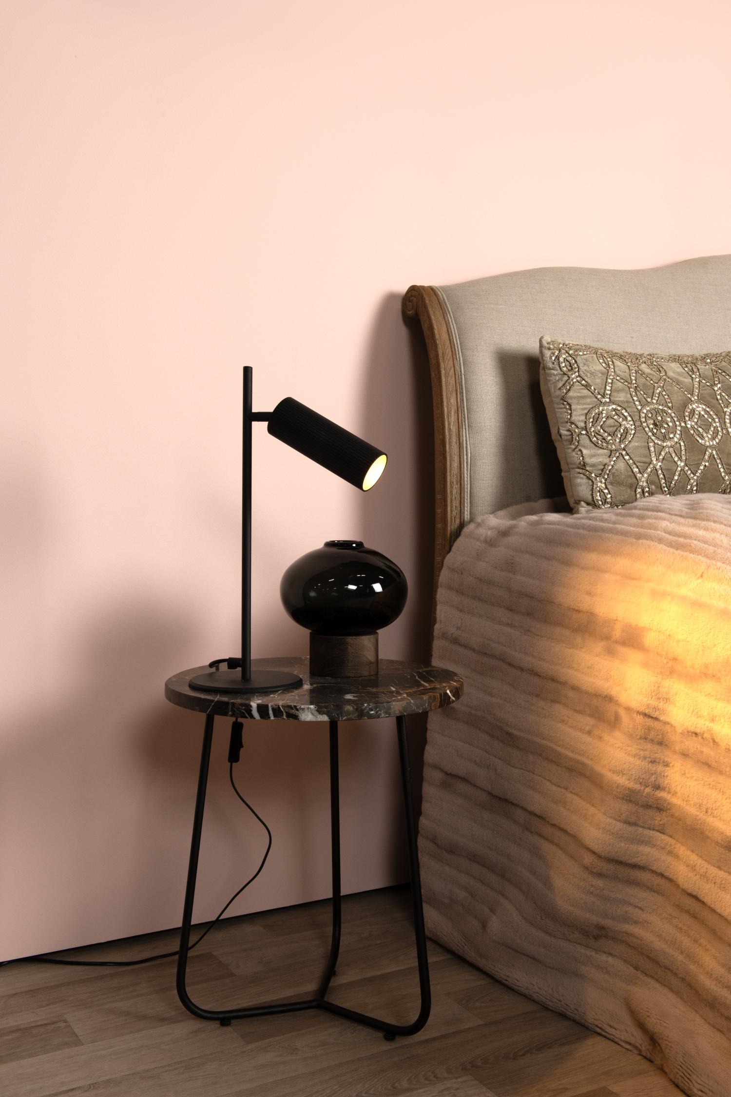Clubs Table Lamp - Matt Black