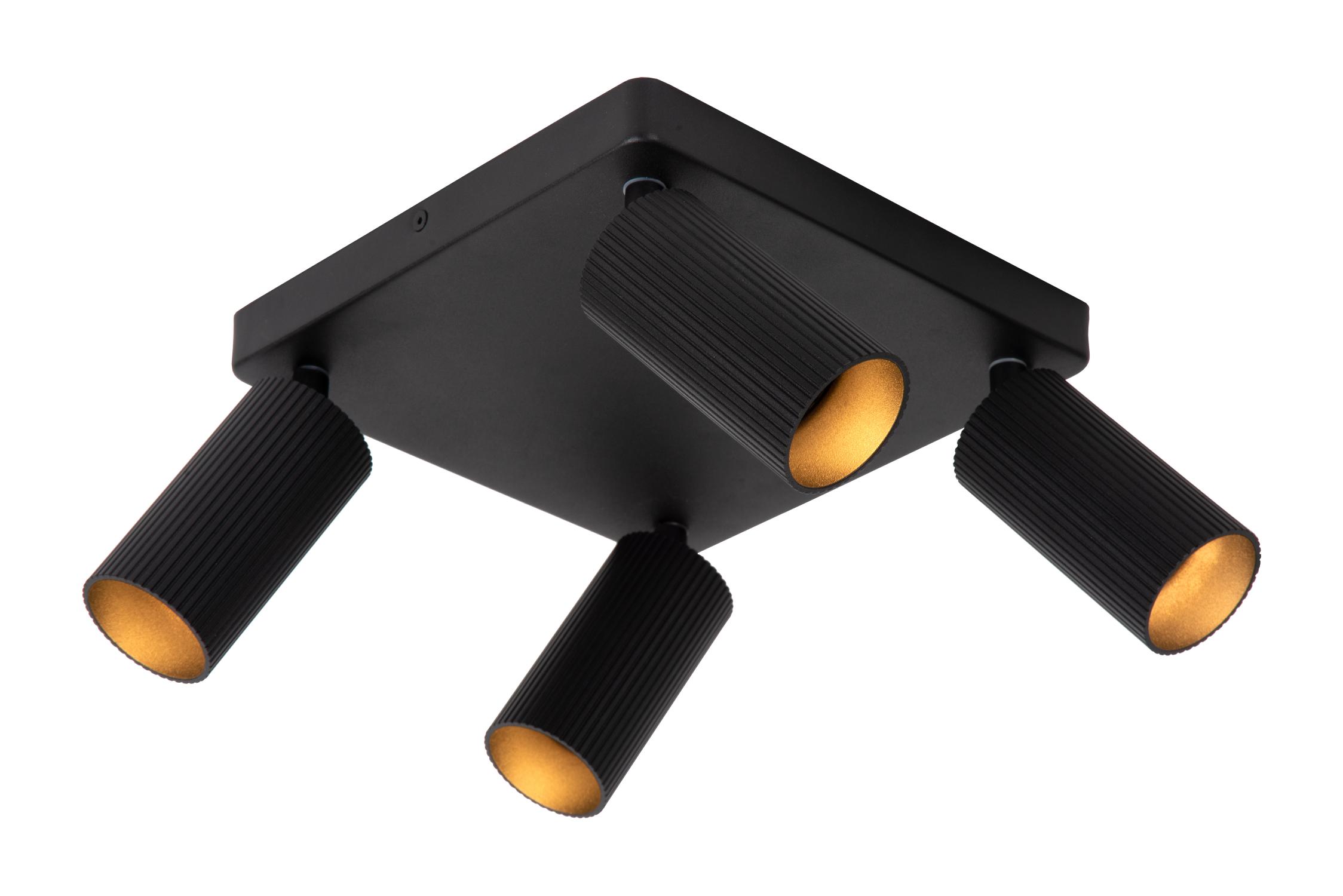 Clubs Ceiling Lights - Matt Black