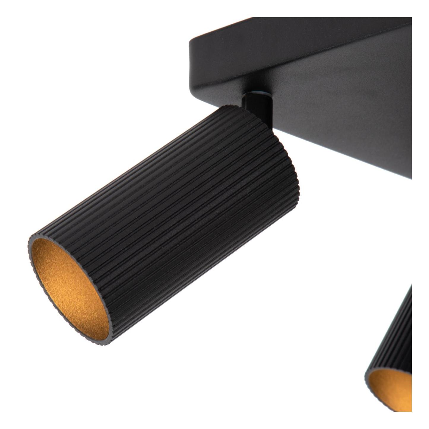 Clubs Ceiling Lights - Matt Black