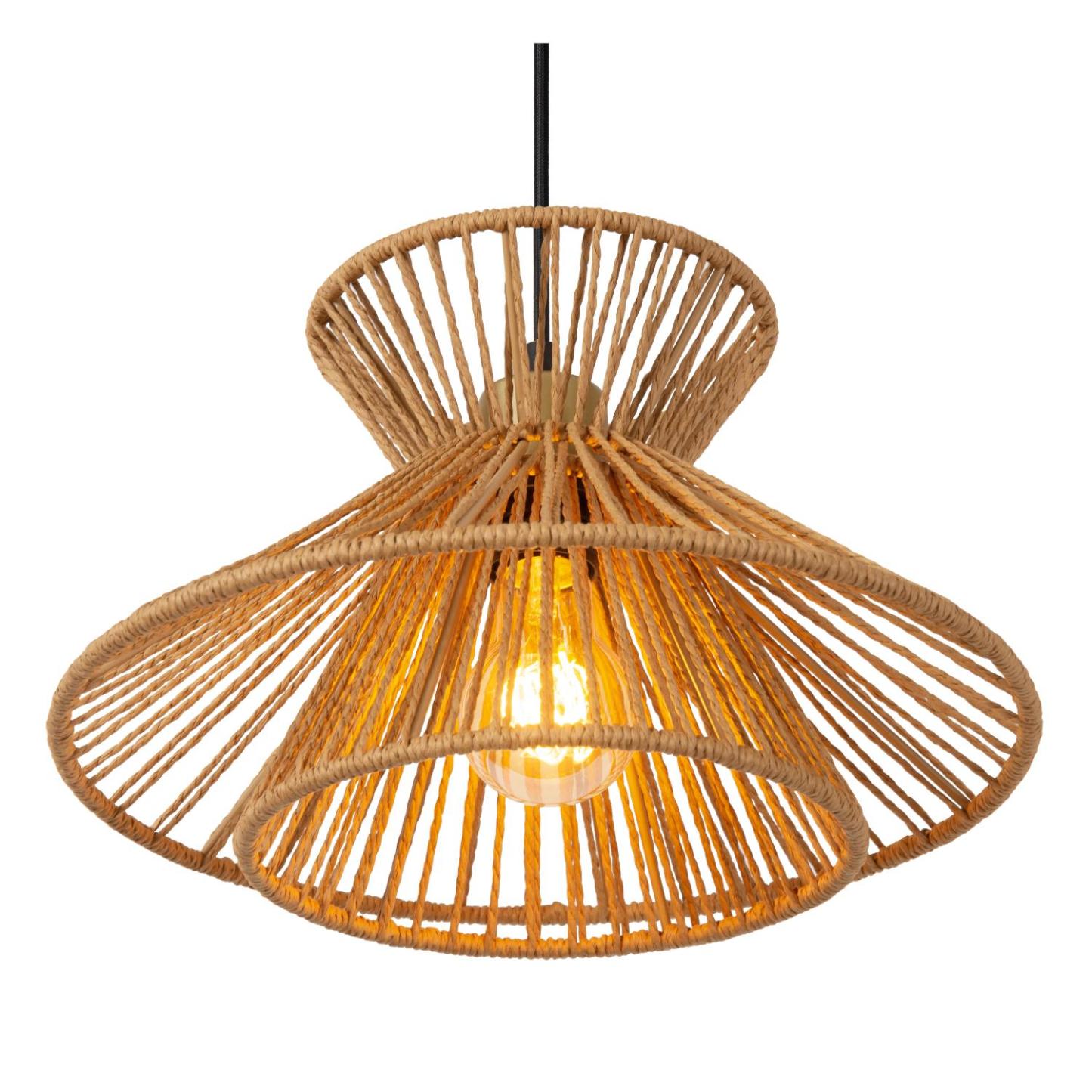 Tasman Ceiling Lights - Matt Gold/Natural Paper