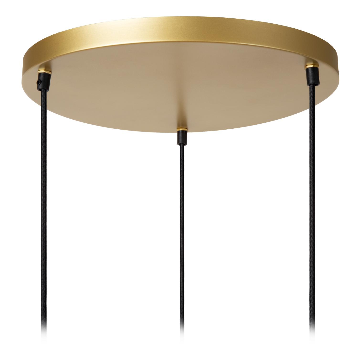 Tasman Ceiling Lights - Matt Gold/Natural Paper