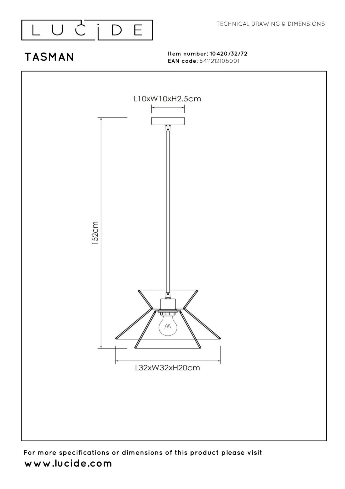 Tasman Ceiling Lights - Matt Gold/Natural Paper