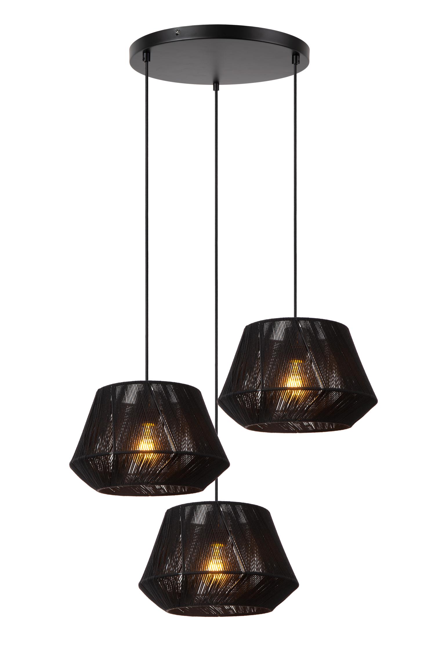 Jessica Ceiling Lights - Matt Black