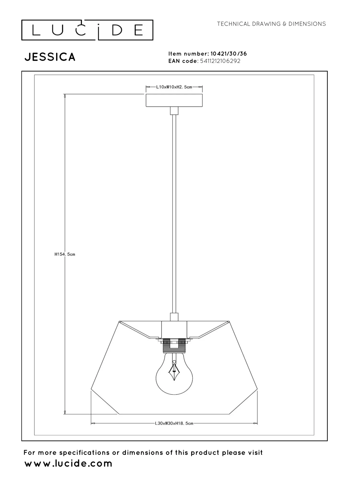 Jessica Ceiling Pendant Light