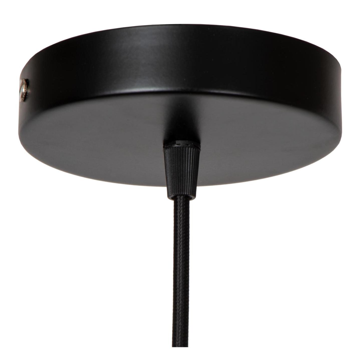 Maduka Ceiling Lights - Matt Black/Black Seagrass