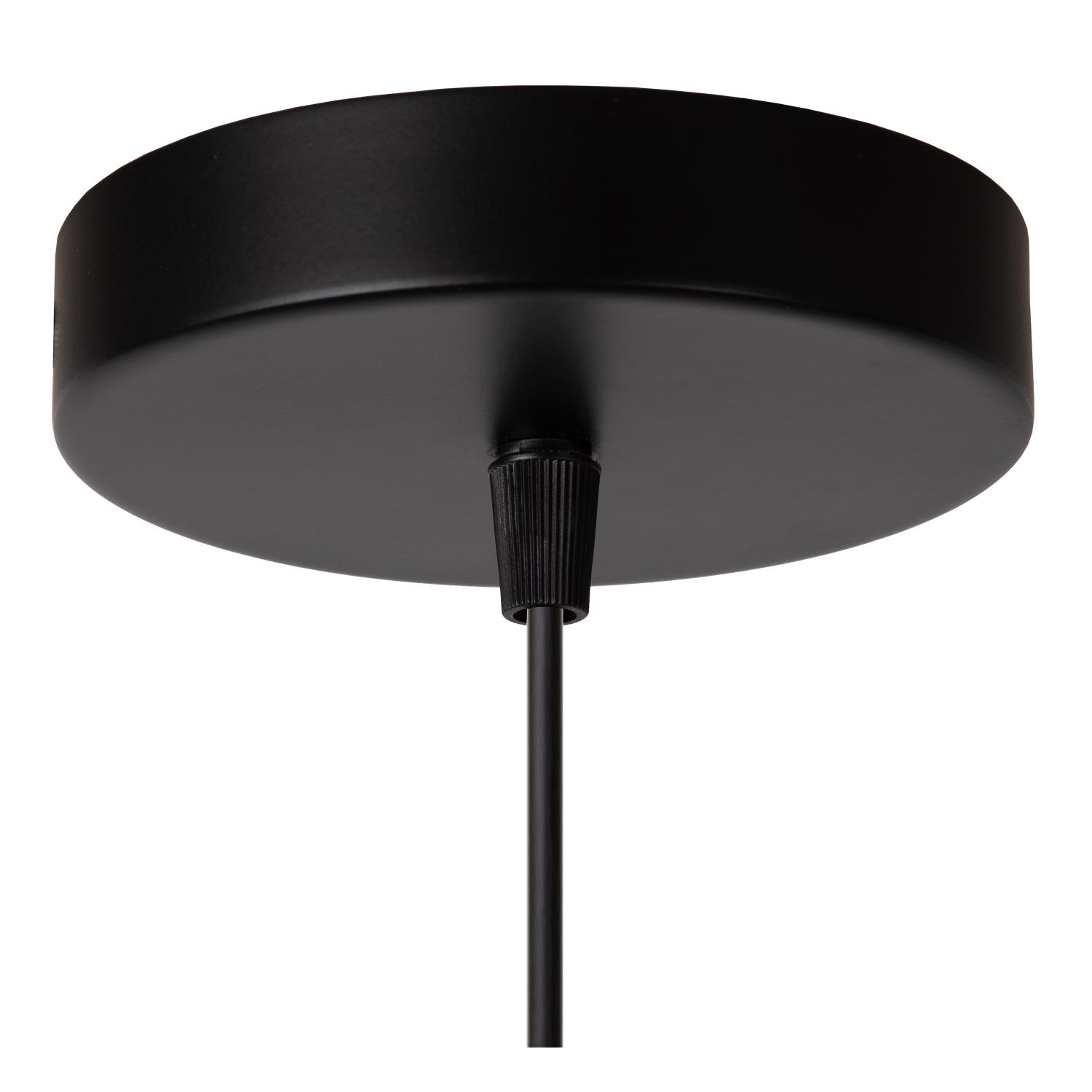 Maduka Ceiling Lights - Matt Black/Black Seagrass