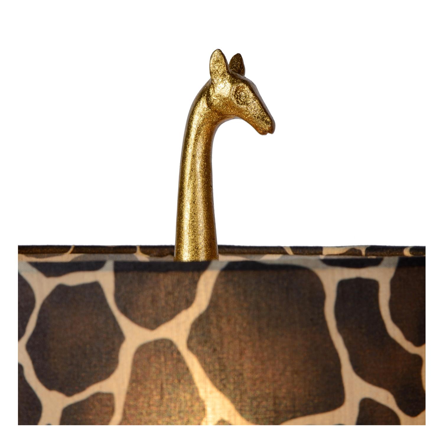 Miss Table Lamp - Polished Gold/Giraffe
