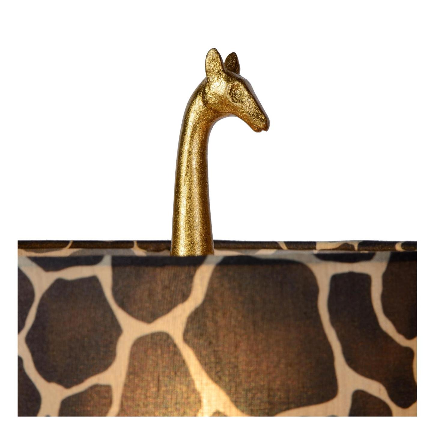 Miss Table Lamp - Polished Gold/Giraffe