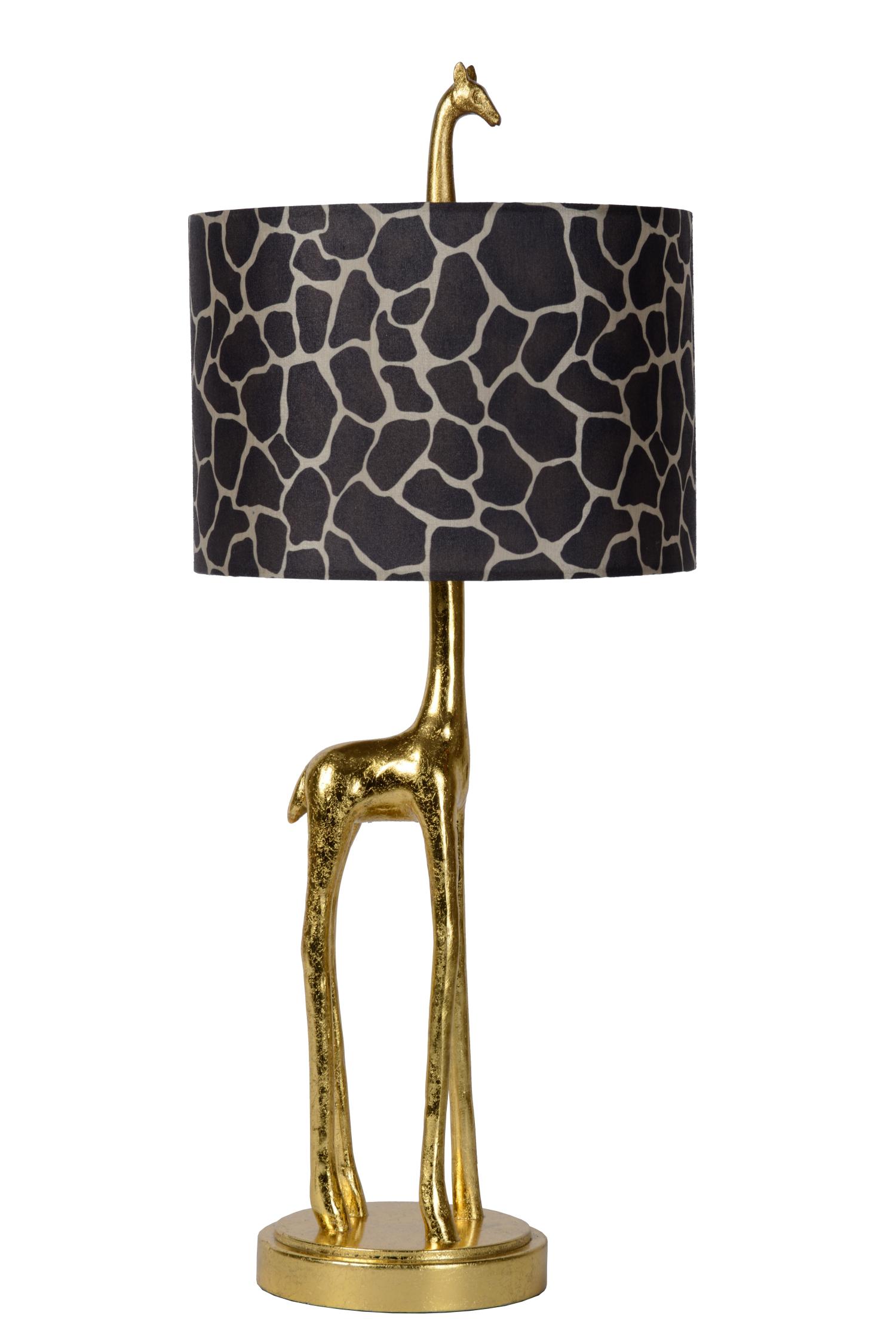 Miss Table Lamp - Polished Gold/Giraffe