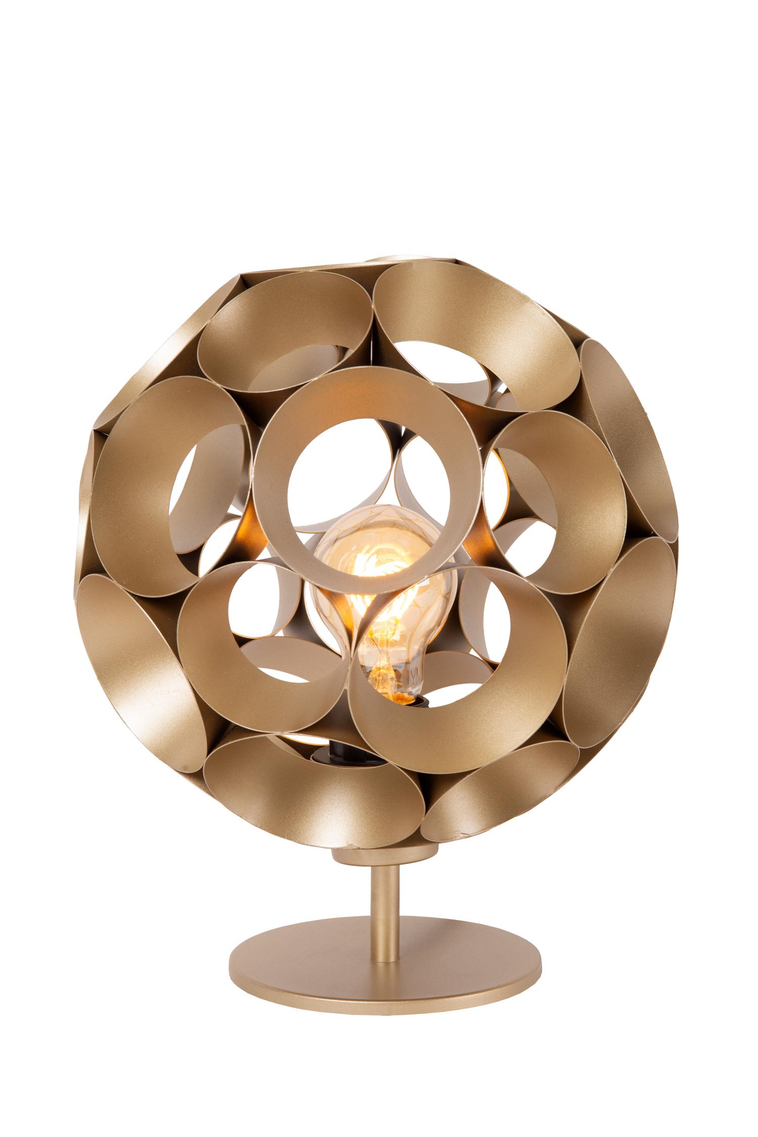Hannelore Table Lamp - Matt Gold