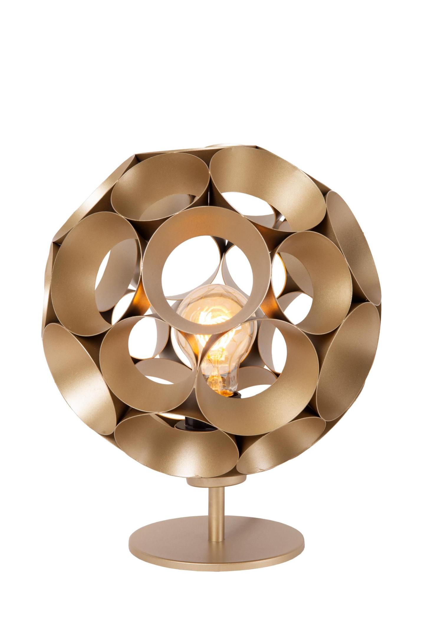 Hannelore Table Lamp - Matt Gold