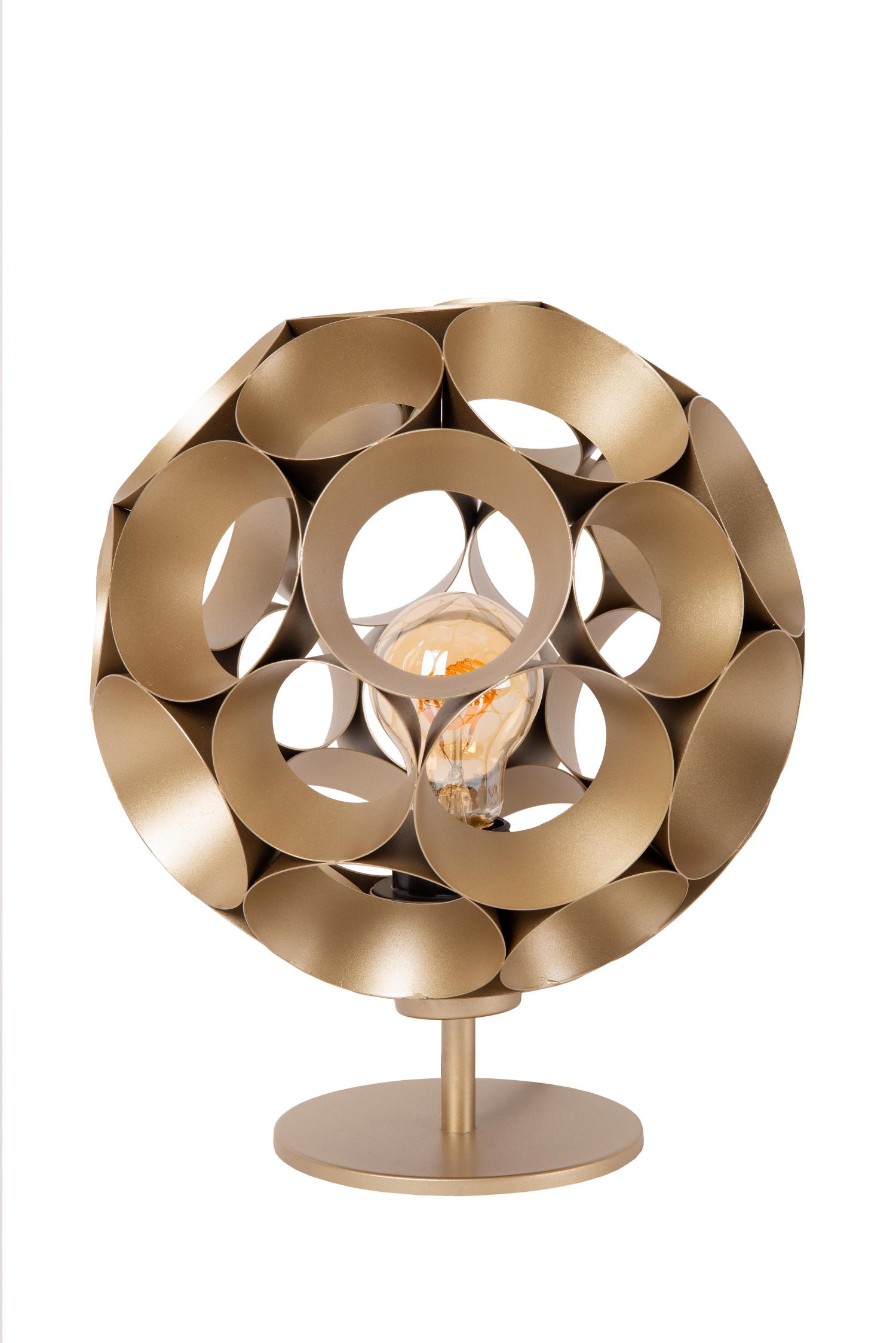 Hannelore Table Lamp - Matt Gold