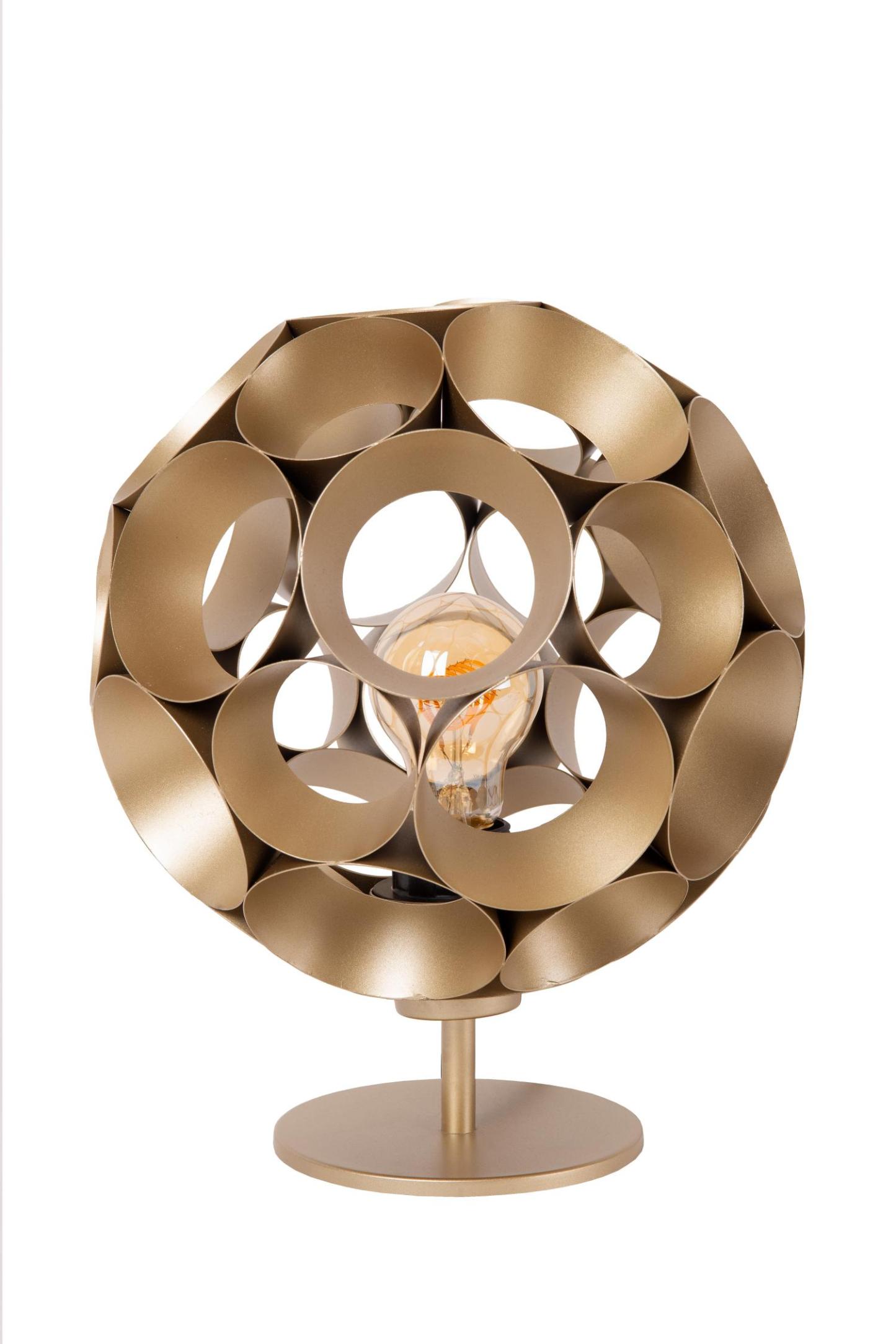 Hannelore Table Lamp - Matt Gold