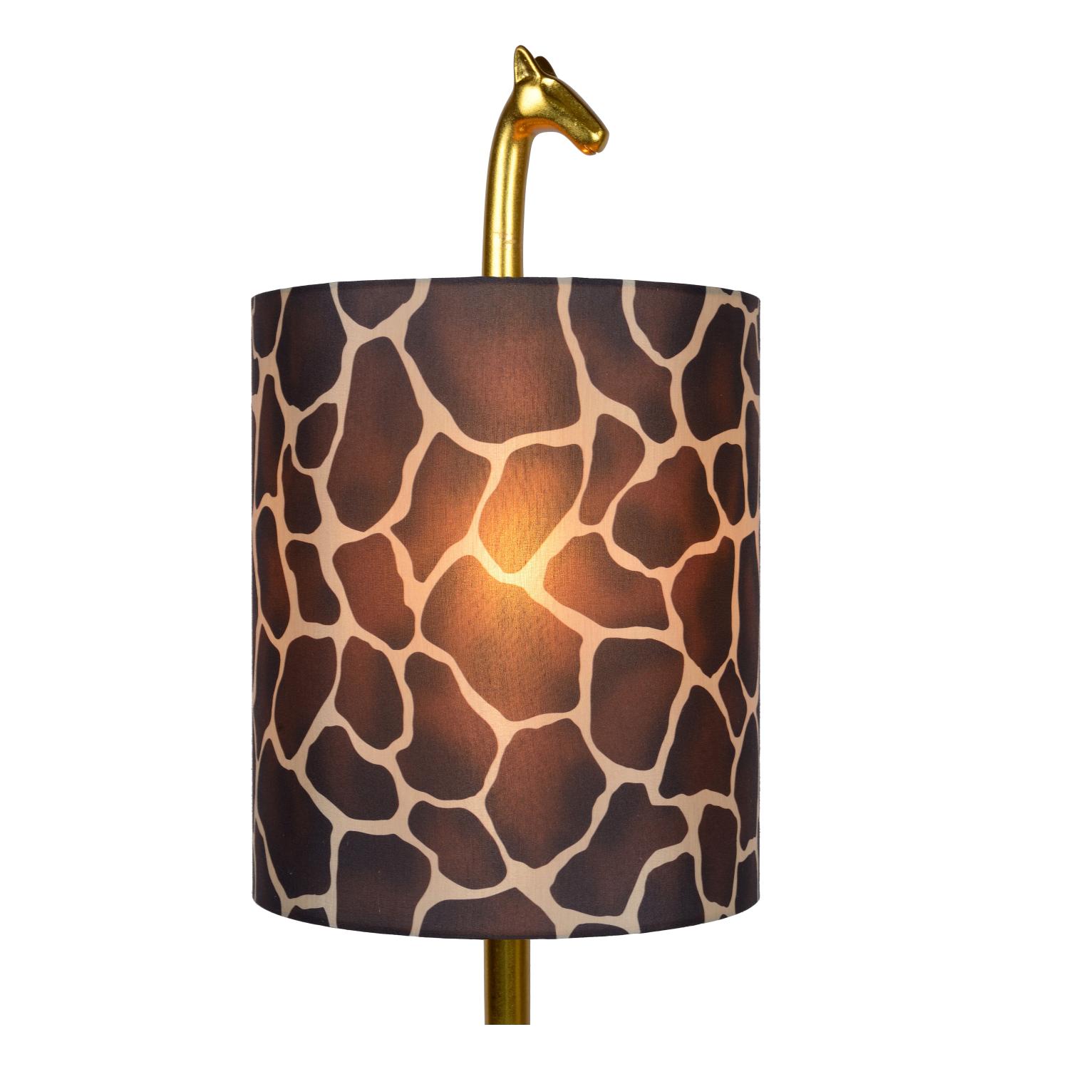 Miss Floor Lamp - Polished Gold/Giraffe