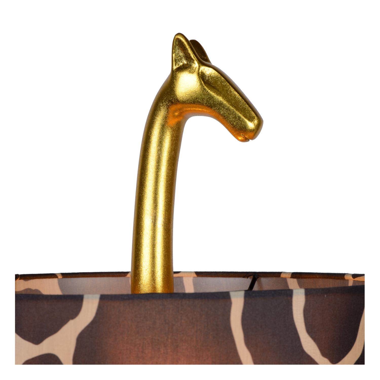 Miss Floor Lamp - Polished Gold/Giraffe