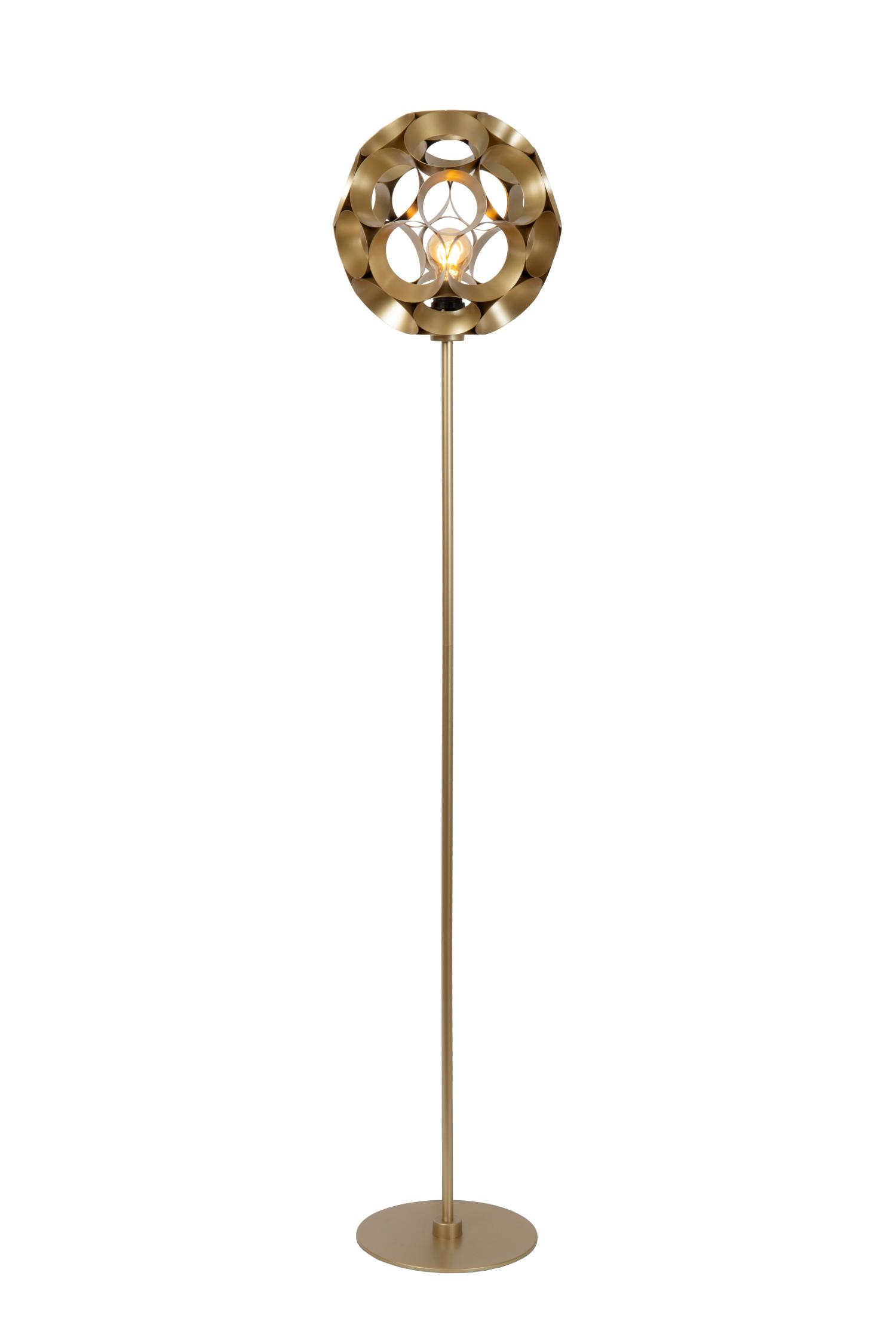 Hannelore Floor Lamp - Matt Gold