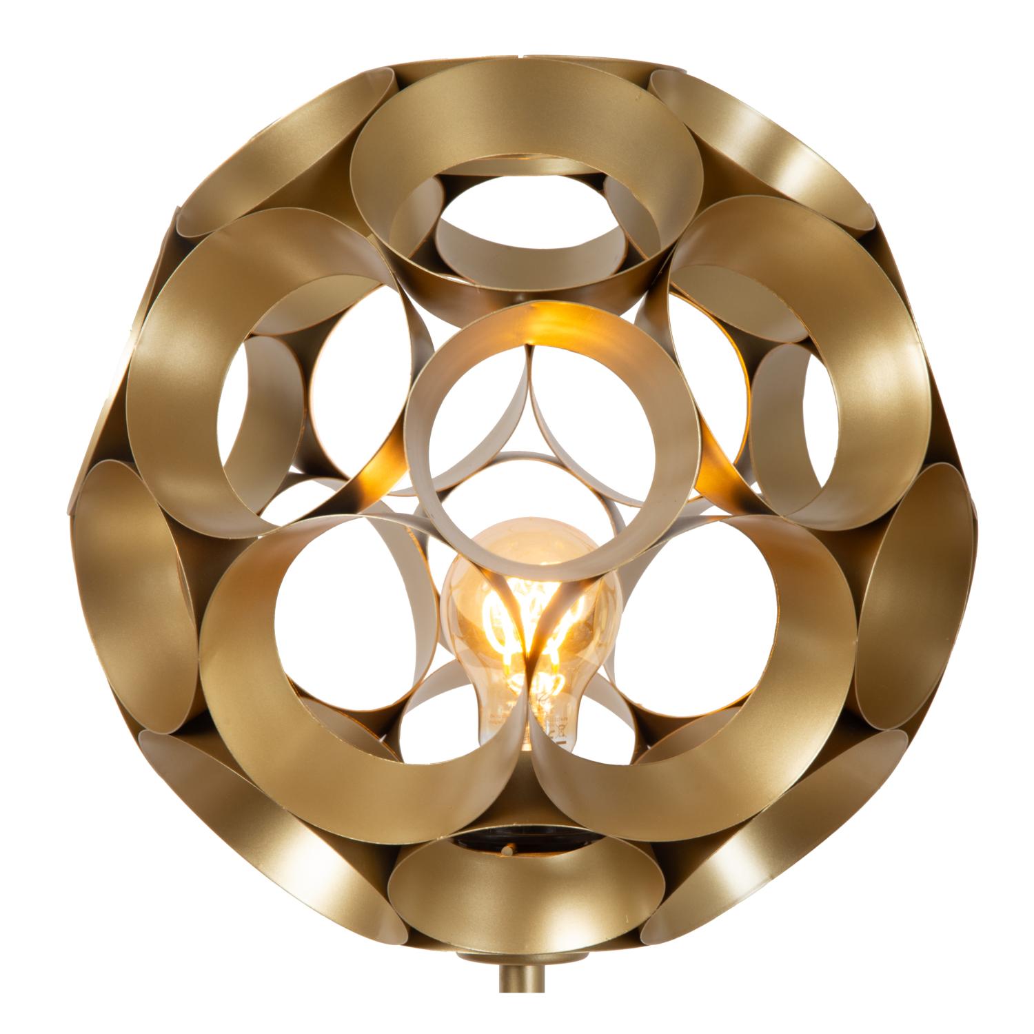 Hannelore Floor Lamp - Matt Gold