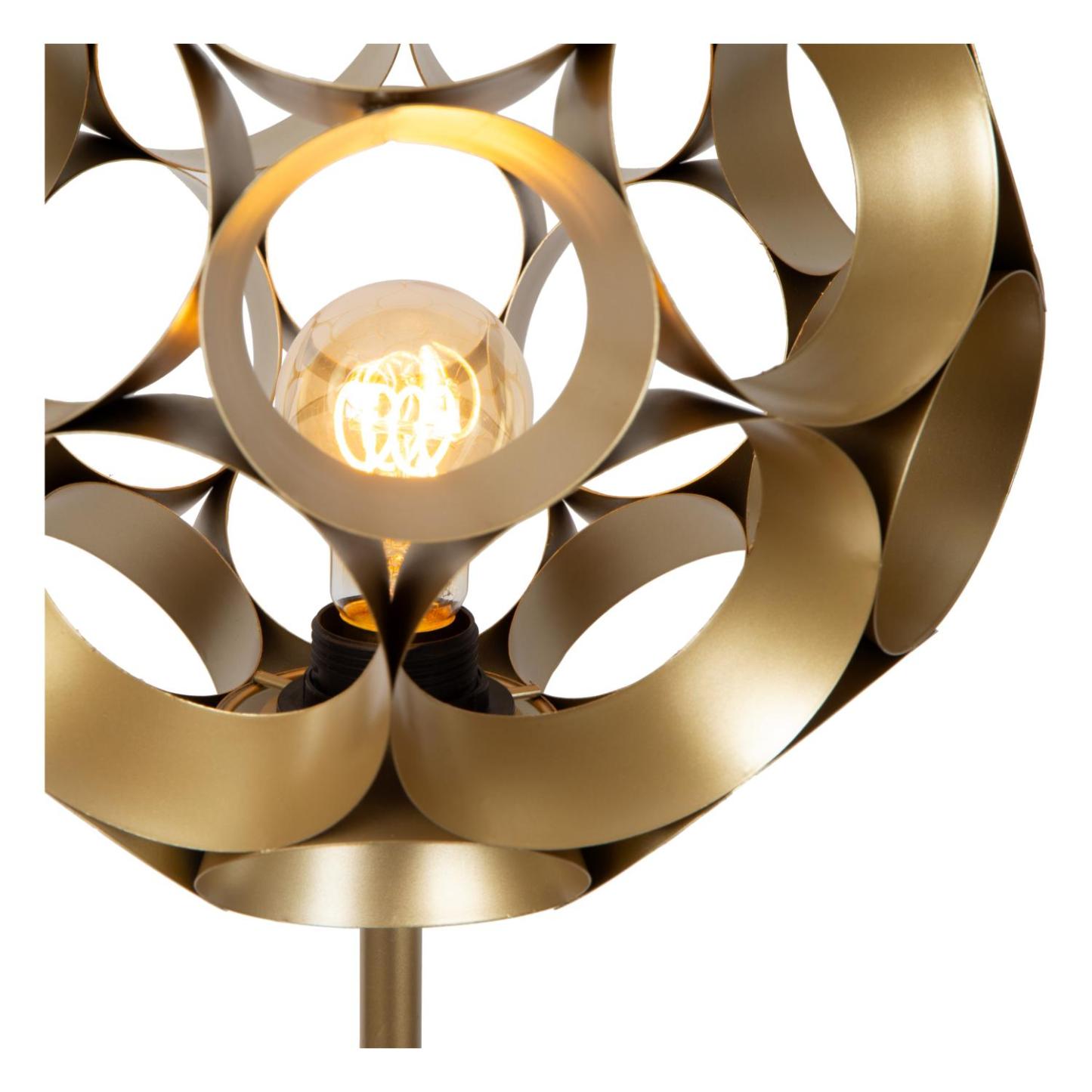 Hannelore Floor Lamp - Matt Gold