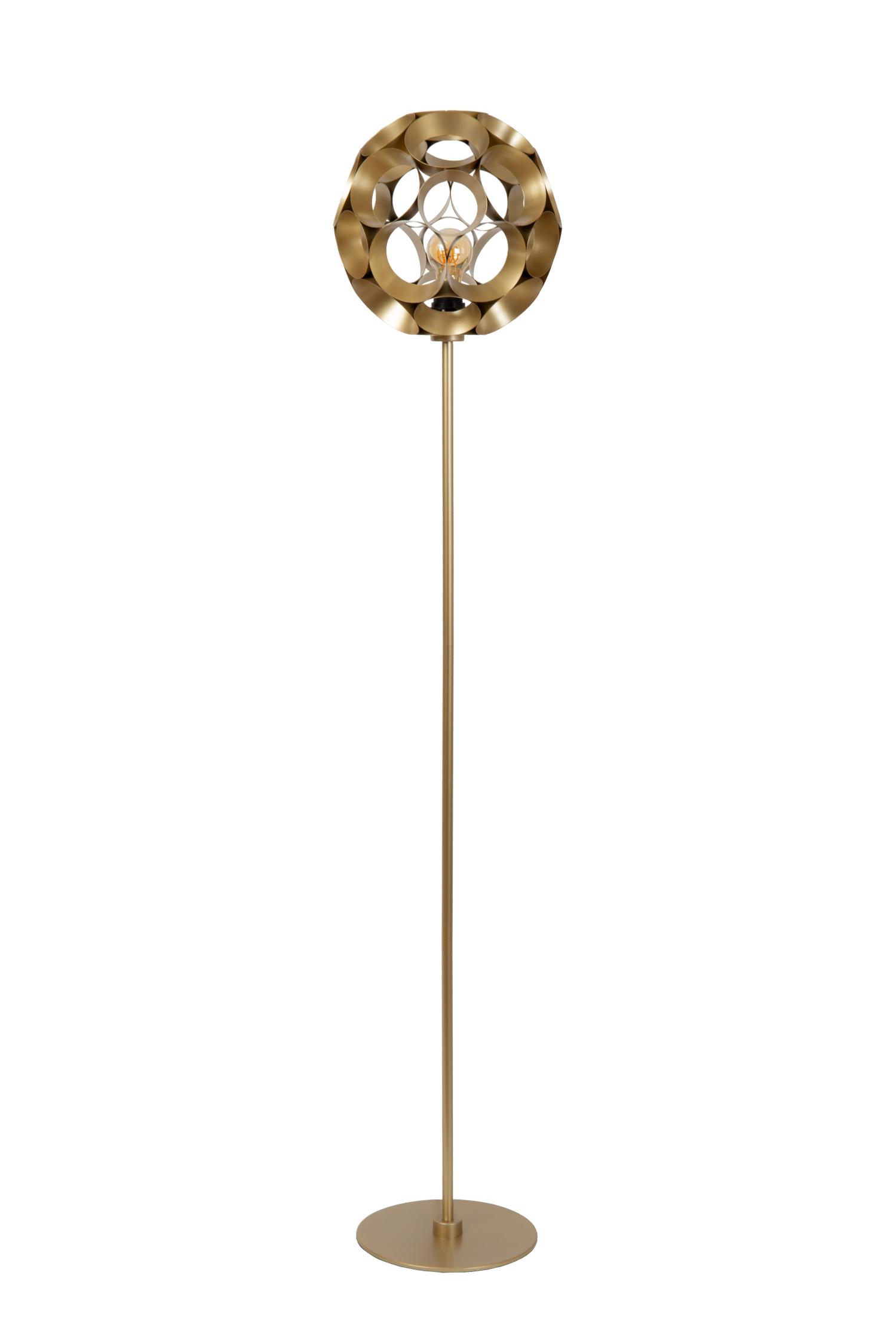 Hannelore Floor Lamp - Matt Gold