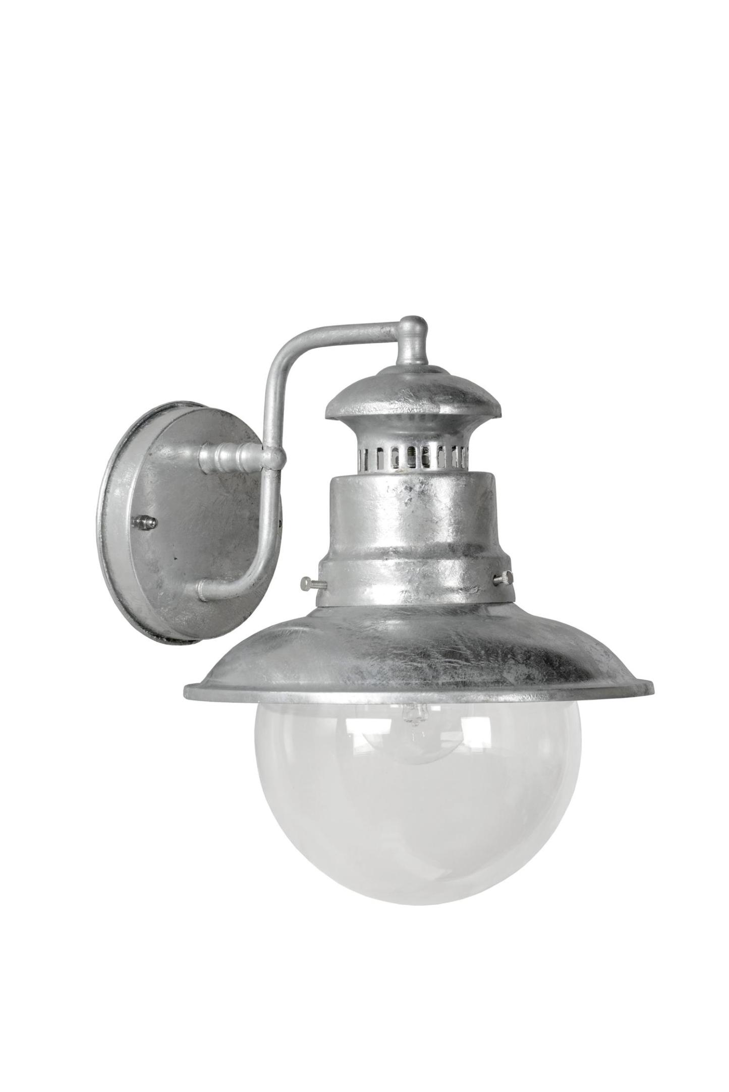 Figo Outdoor Lights - Grey Zinc/Frosted Glass