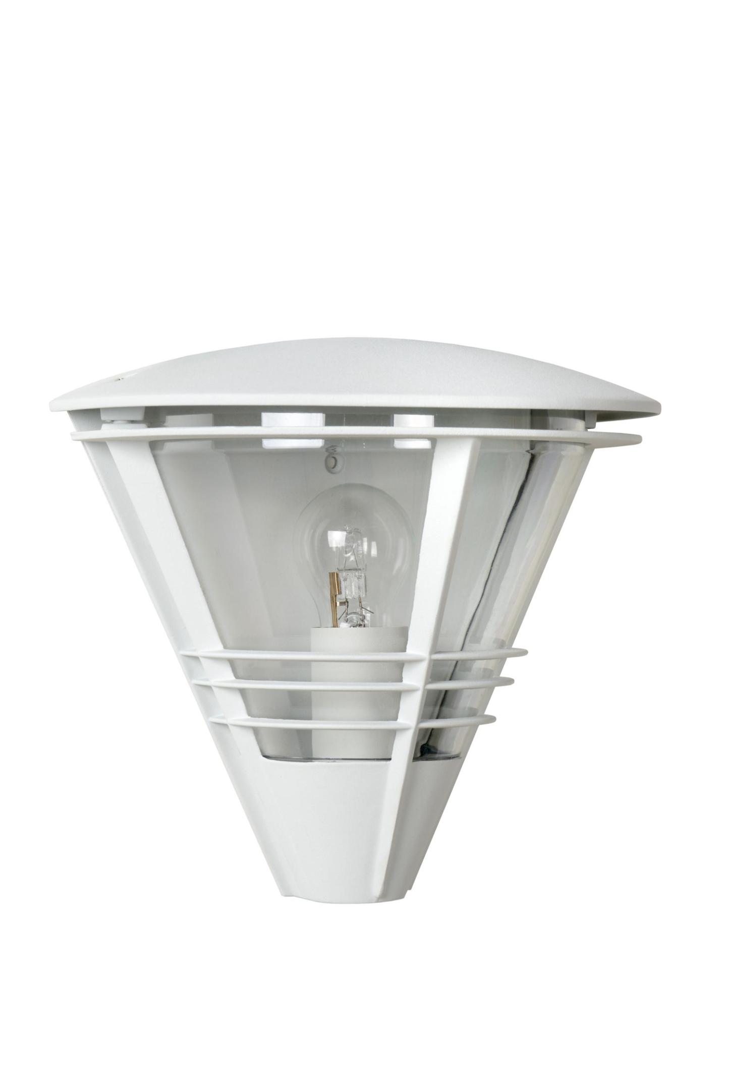 Livia Outdoor Lights - Matt Black/Clear Glass
