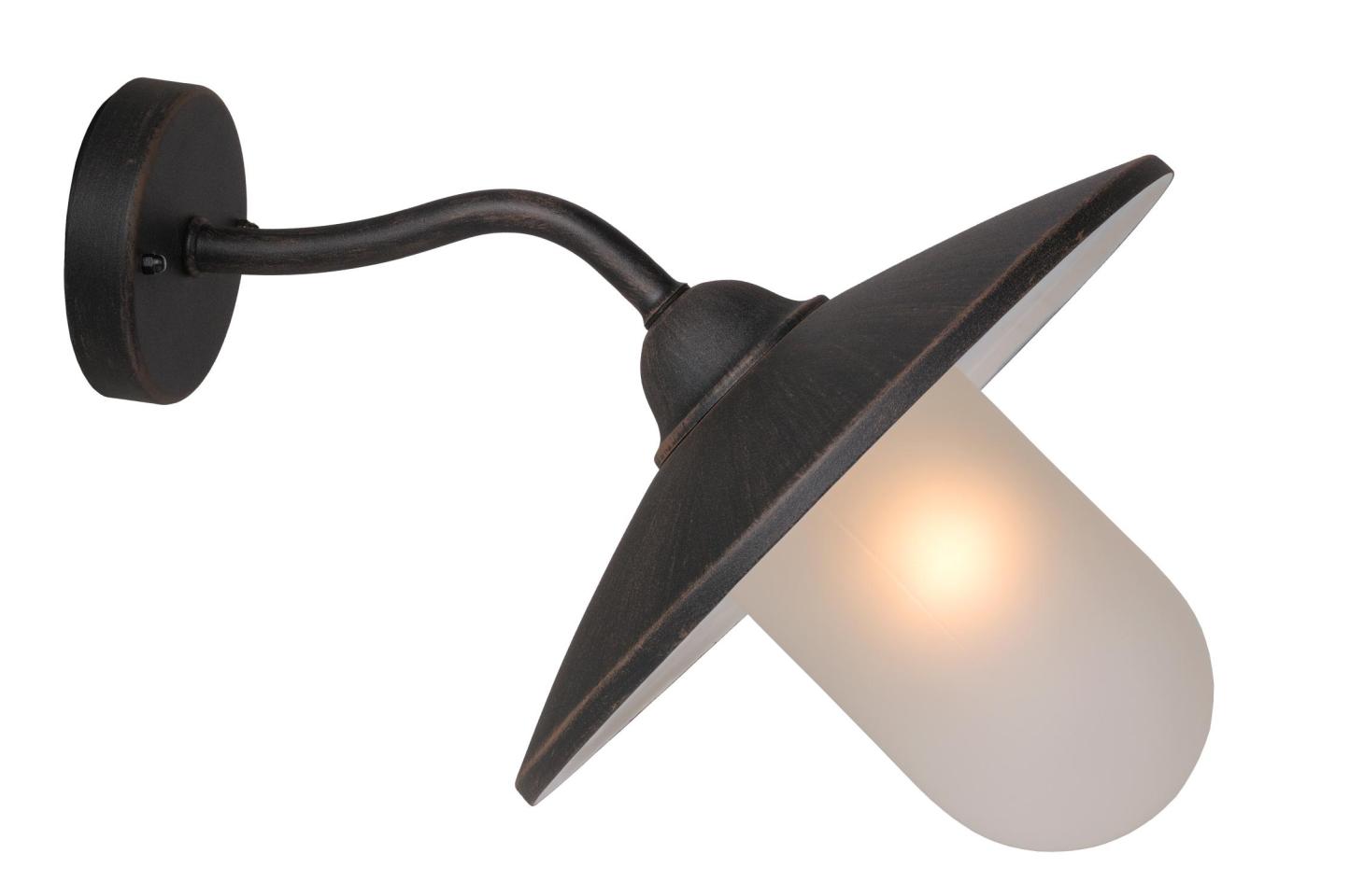 Aruba Outdoor Lights - Rust Brown/Opal