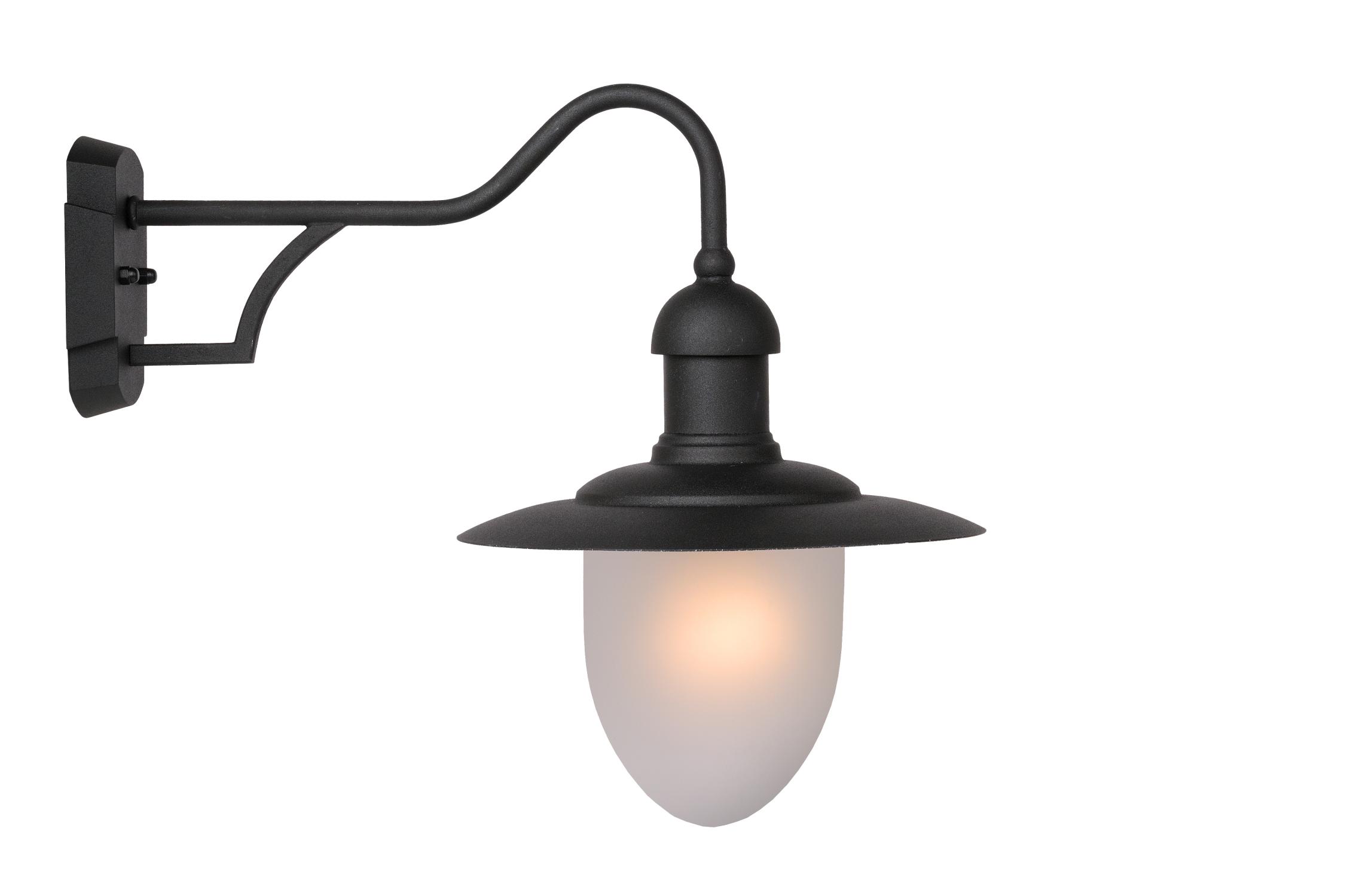 Aruba Outdoor Lights - Matt Black/Opal