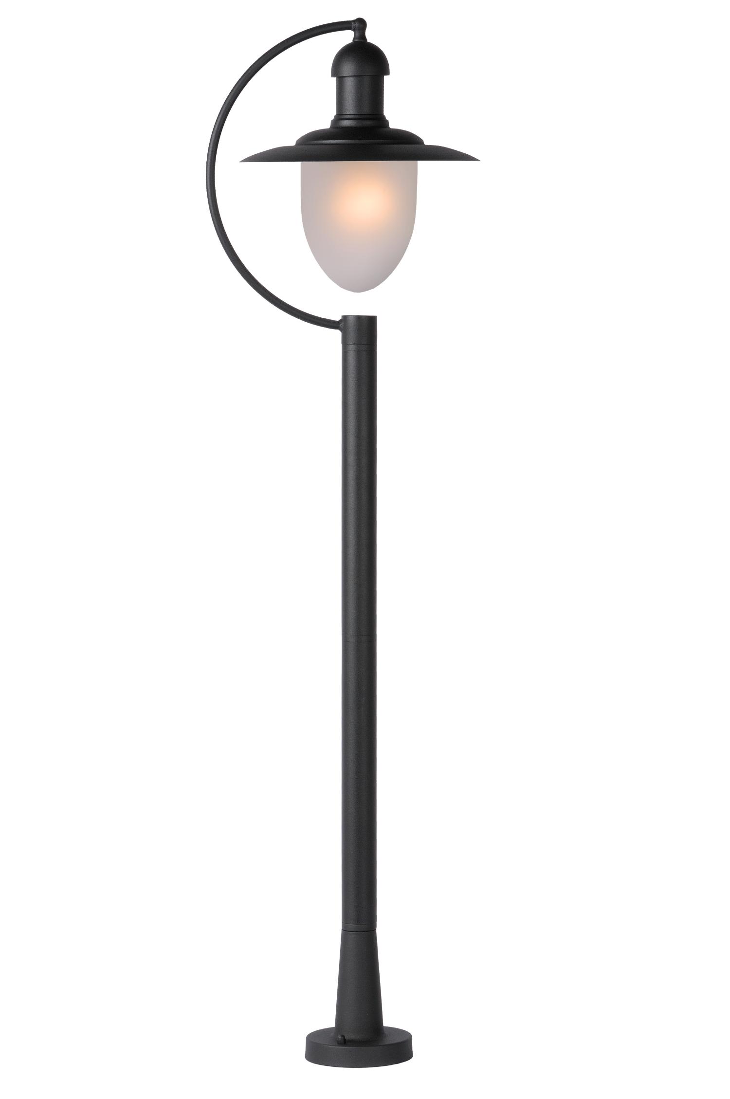 Aruba Outdoor Lights - Matt Black/Opal