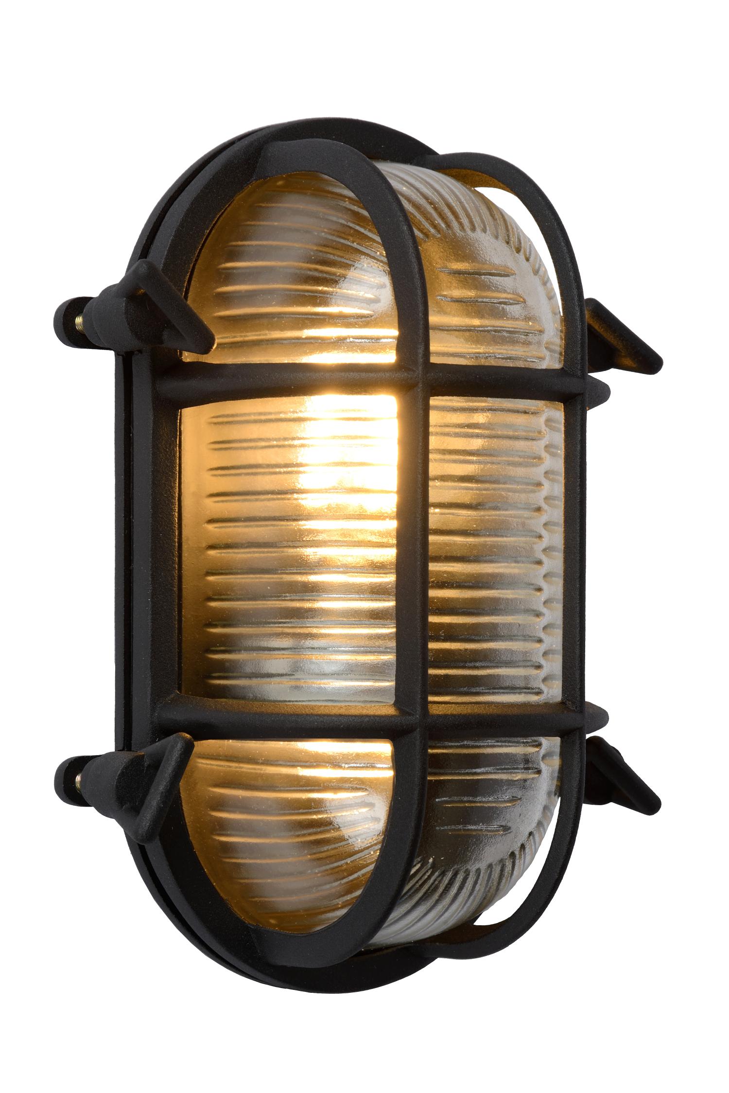 Dudley Outdoor Lights - Brushed Brass/Bevelled Glass