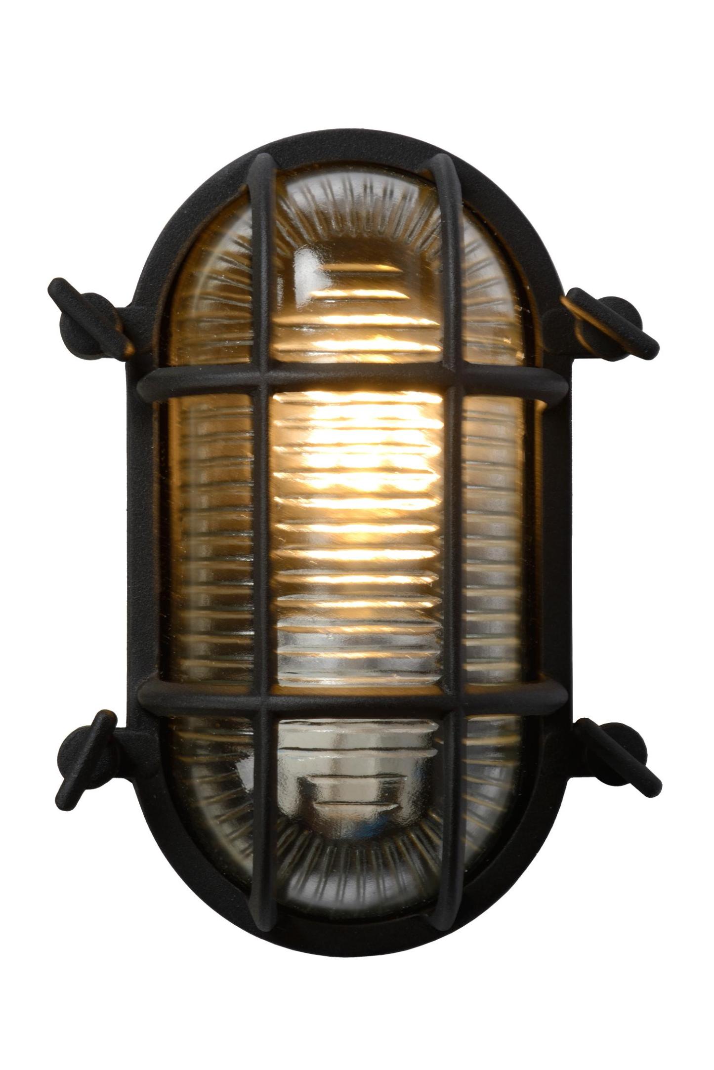 Dudley Outdoor Lights - Brushed Brass/Bevelled Glass