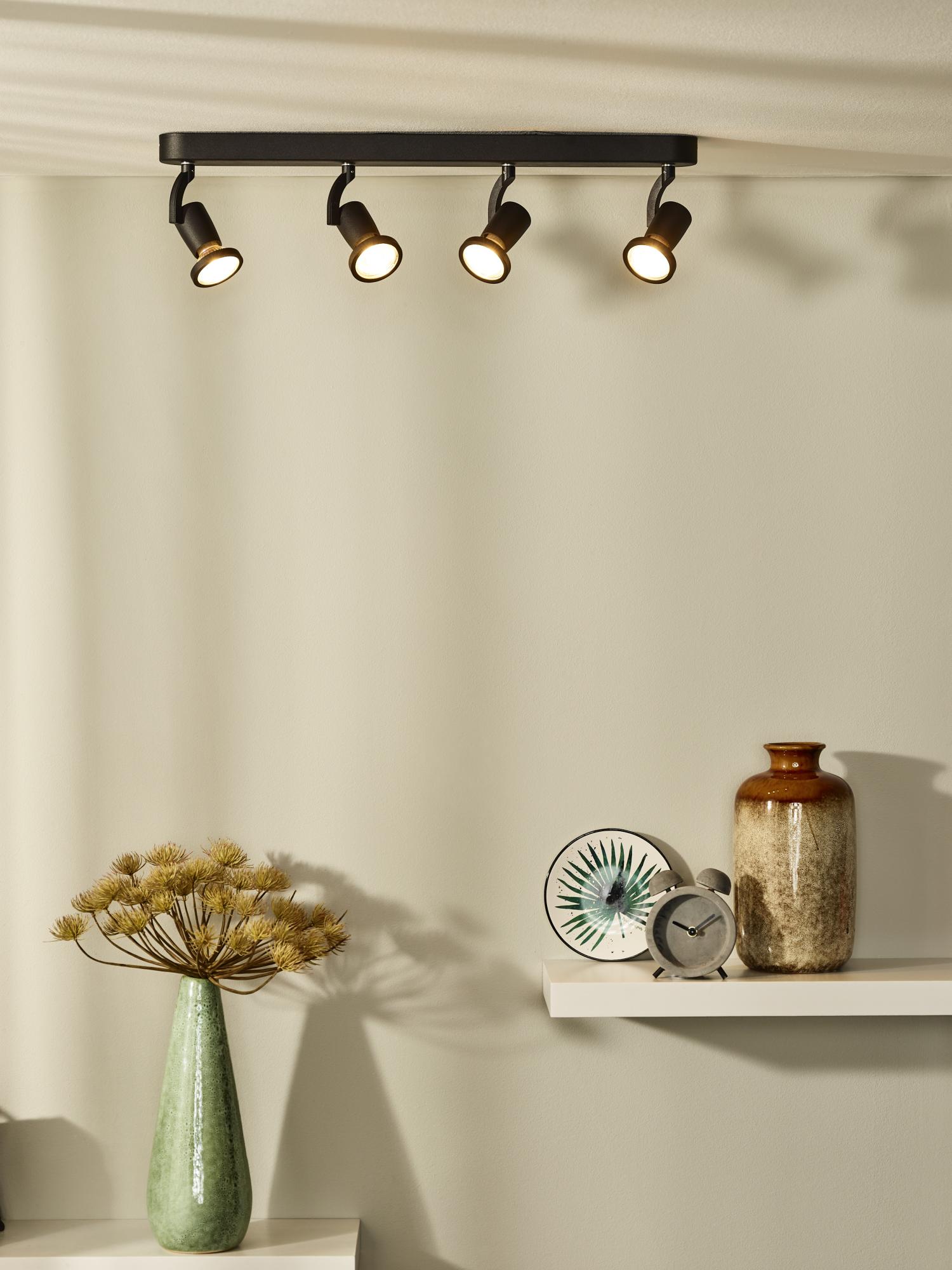 Jaster Ceiling Lights - Matt Black