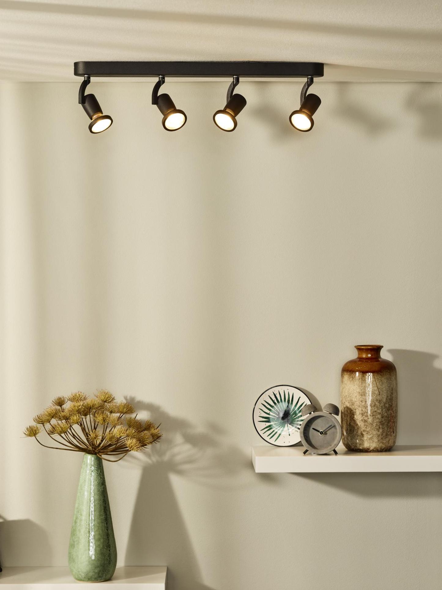 Jaster Ceiling Lights - Matt Black