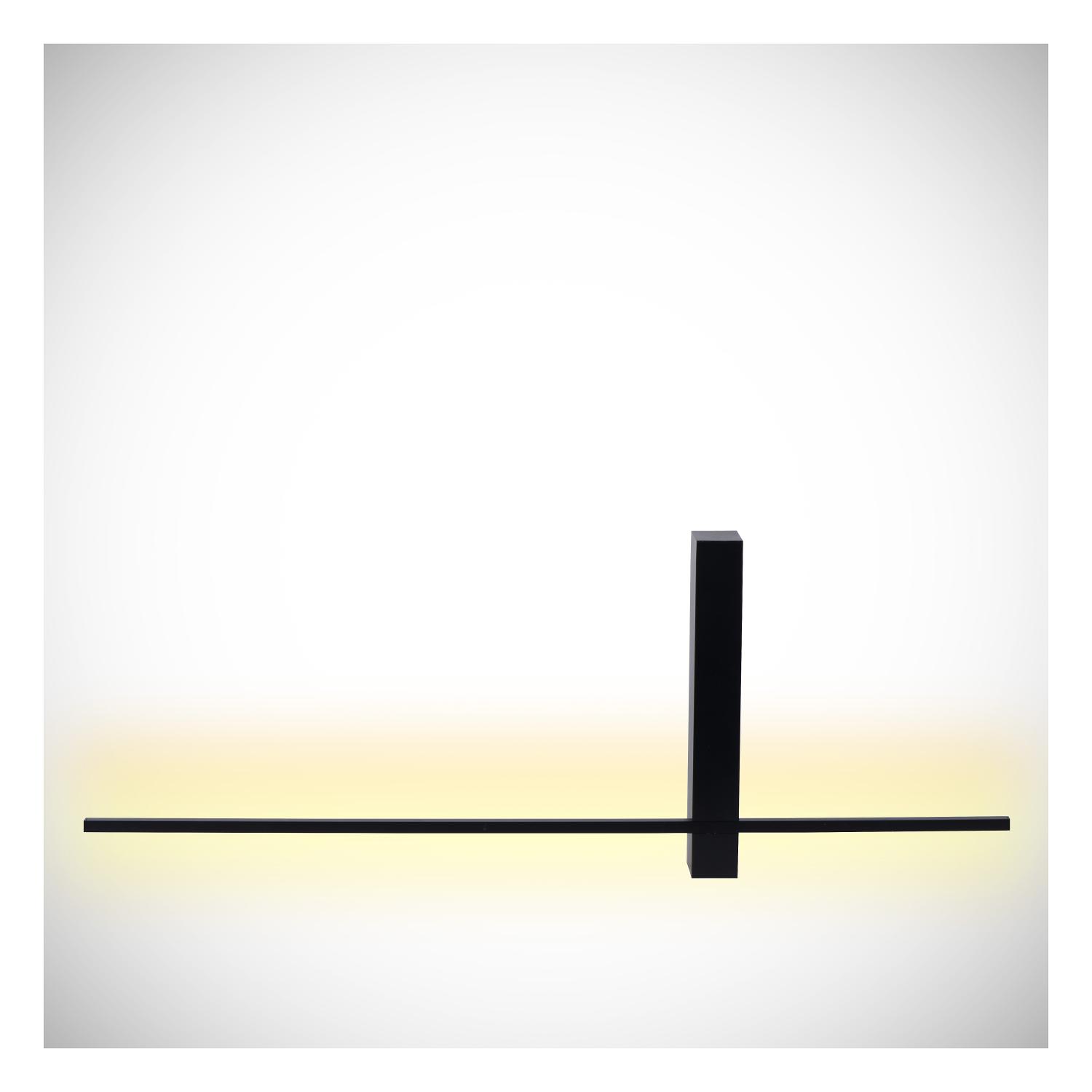 Segin Wall Lights - Matt Black/Opal