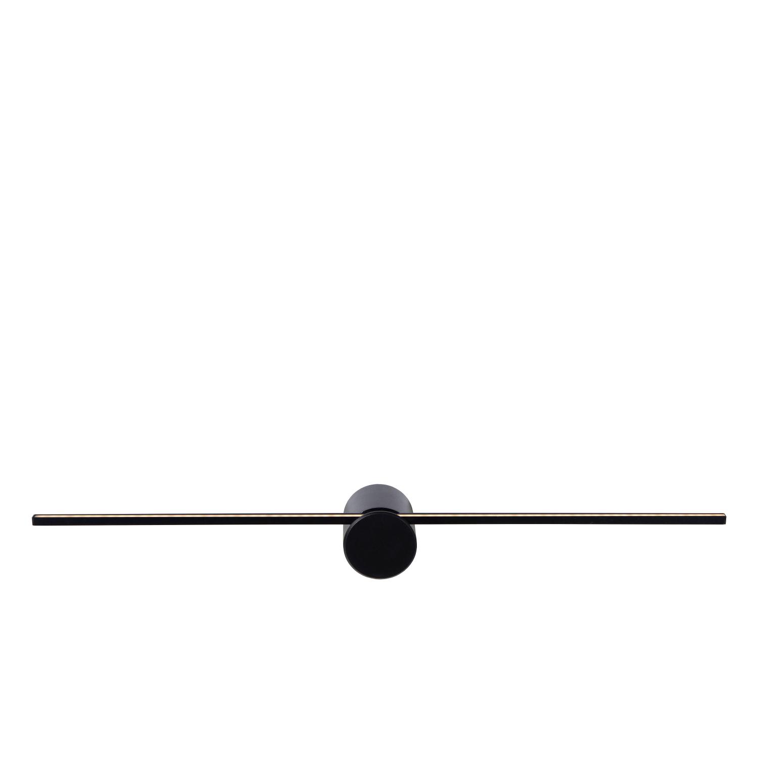 Mizar Wall Lights - Matt Black/Opal