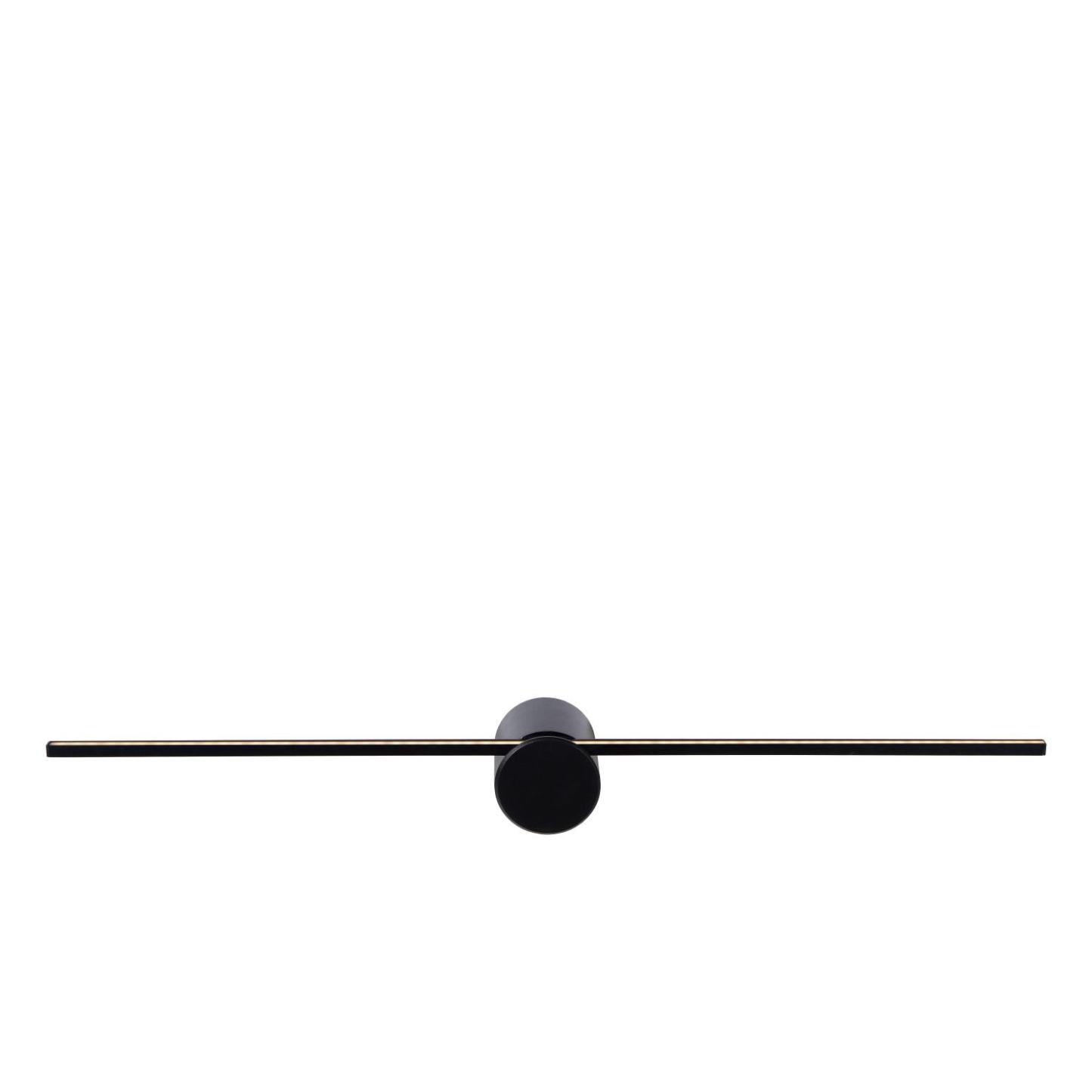 Mizar Wall Lights - Matt Black/Opal