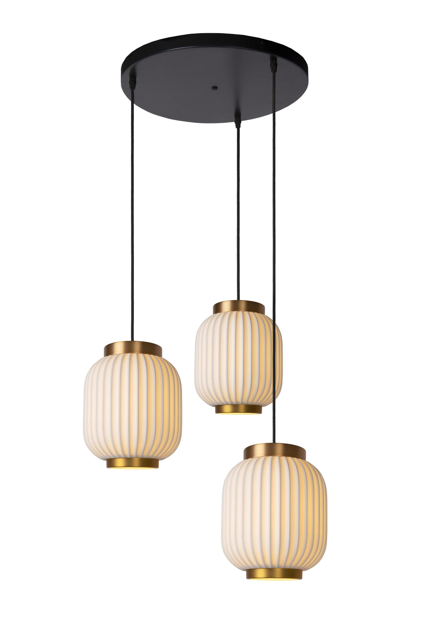 Gosse Ceiling Lights - Matt Black/White