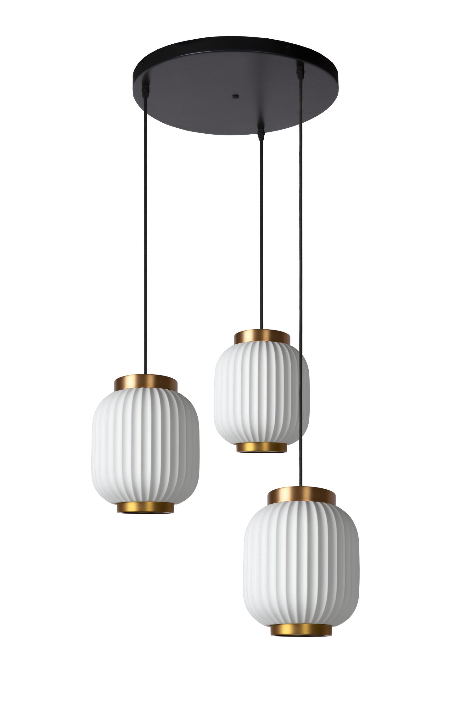 Gosse Ceiling Lights - Matt Black/White