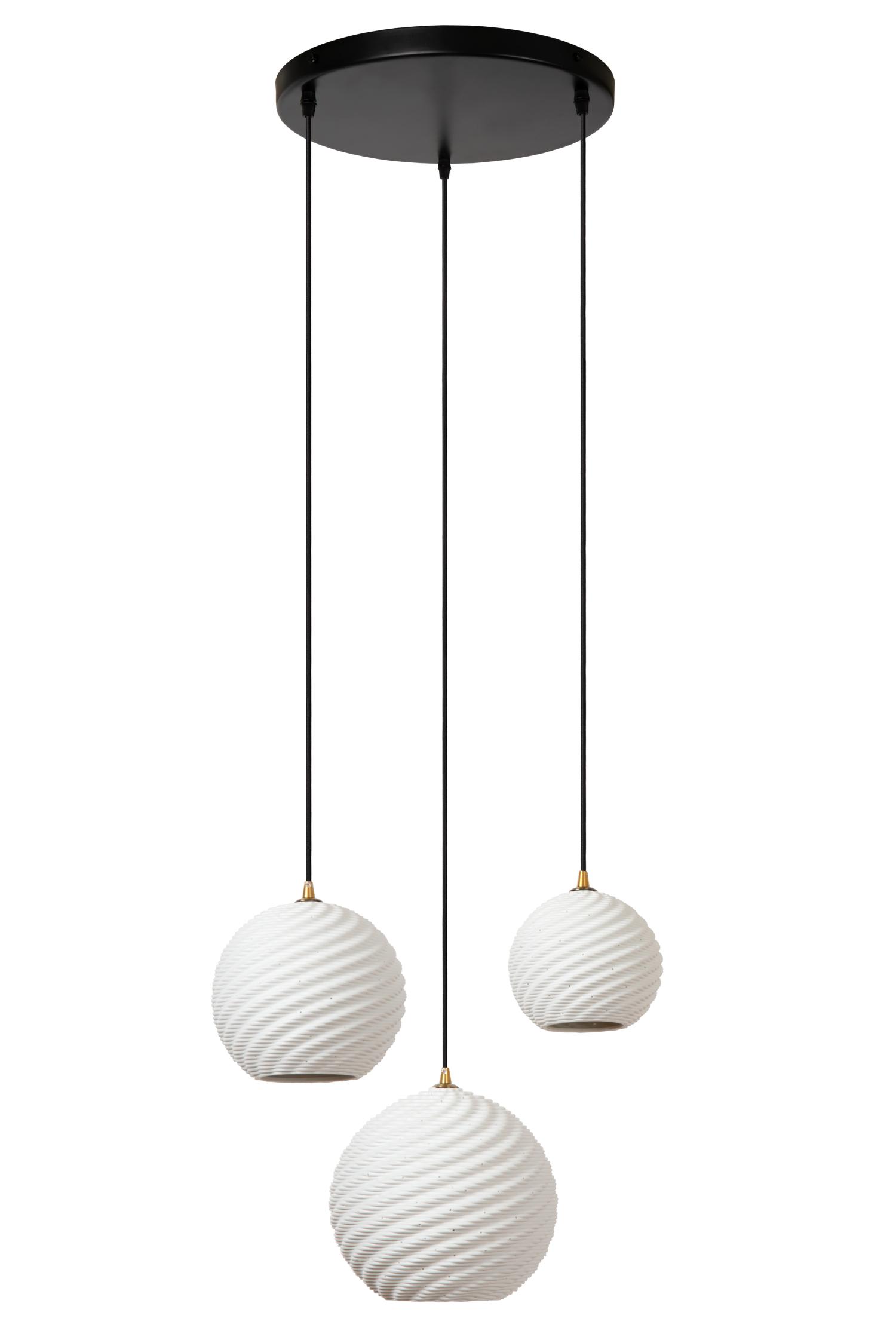 Bina Ceiling Lights - Matt Black/White