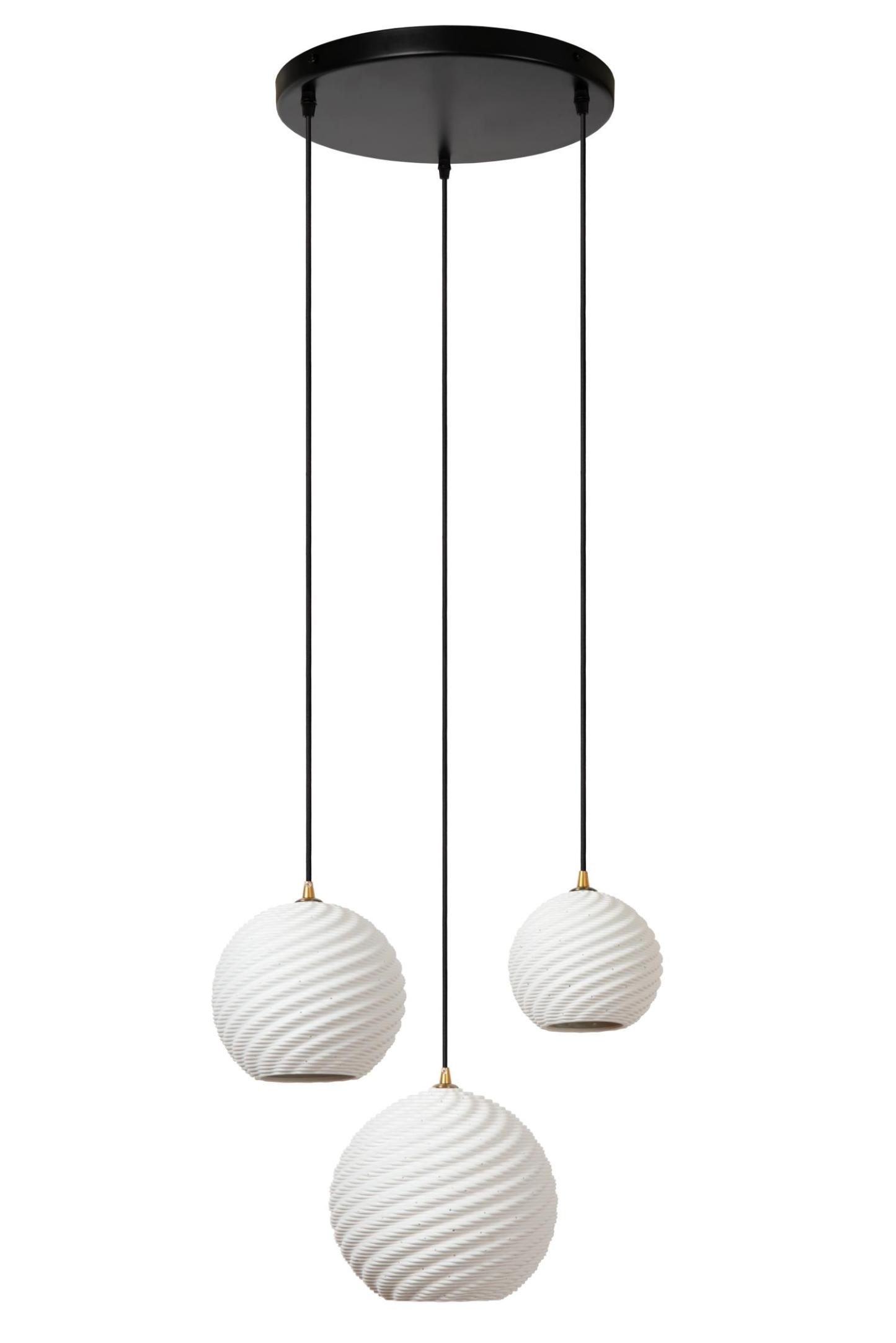 Bina Ceiling Lights - Matt Black/White