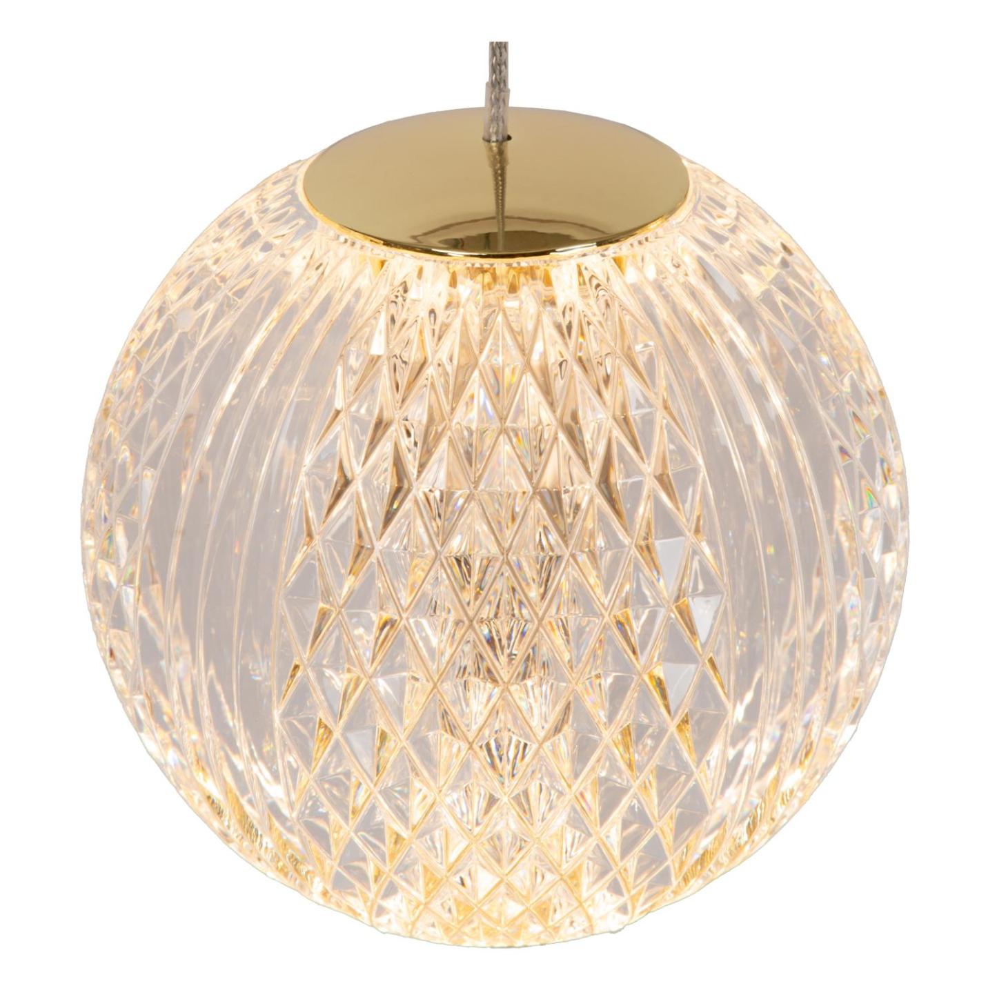 Cintra Ceiling Lights - Polished Gold/Frosted Glass