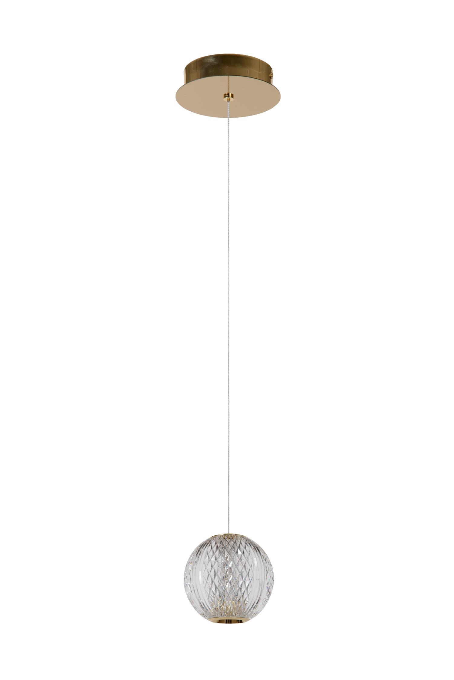 Cintra Ceiling Lights - Polished Gold/Frosted Glass