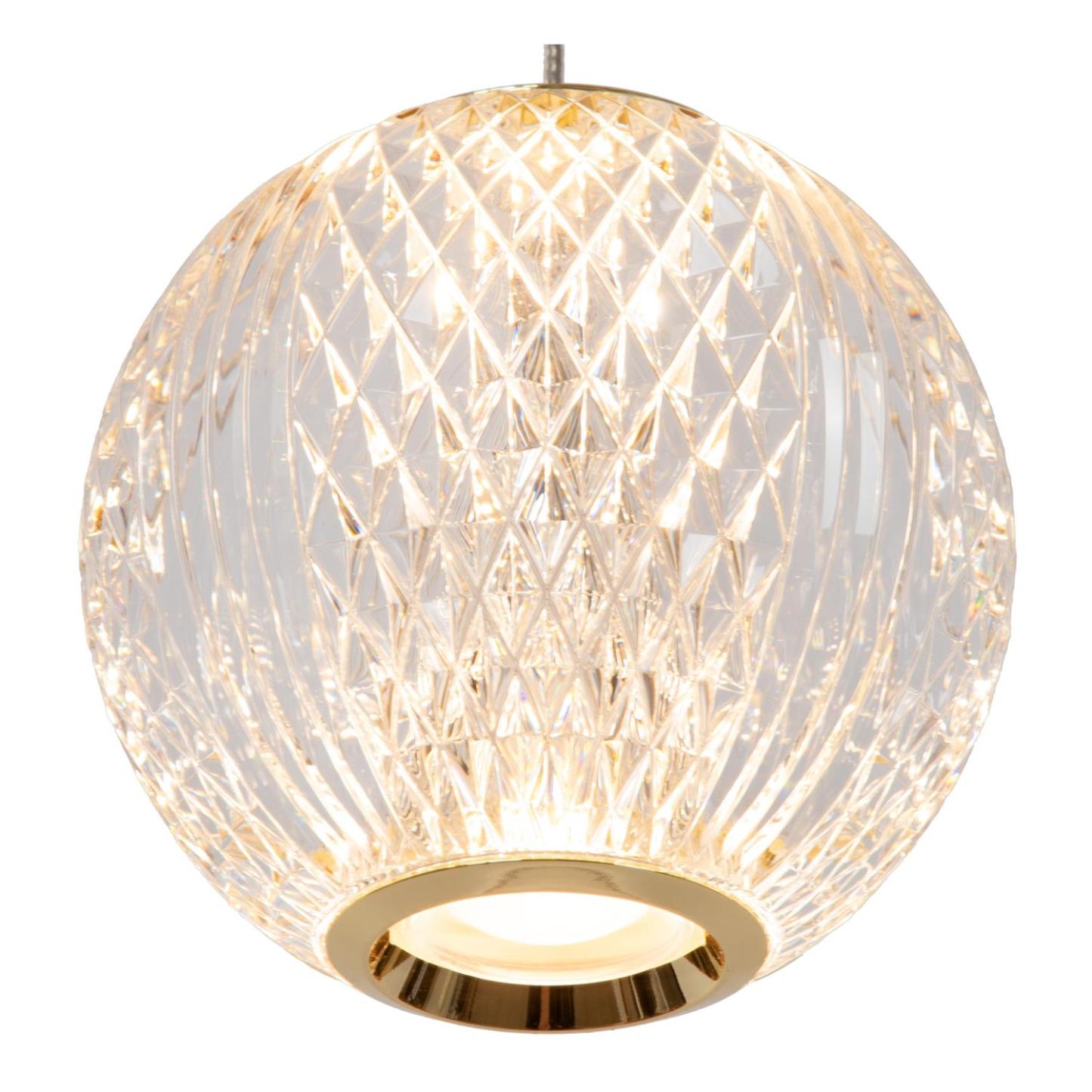 Cintra Ceiling Lights - Polished Gold/Frosted Glass