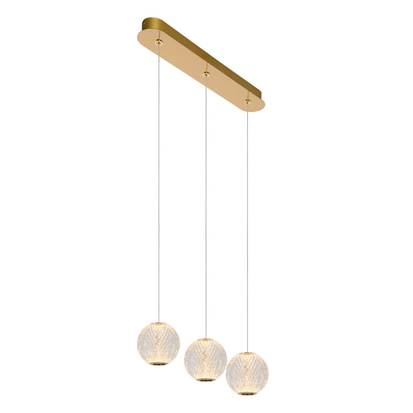 Cintra Ceiling Lights - Polished Gold/Frosted Glass