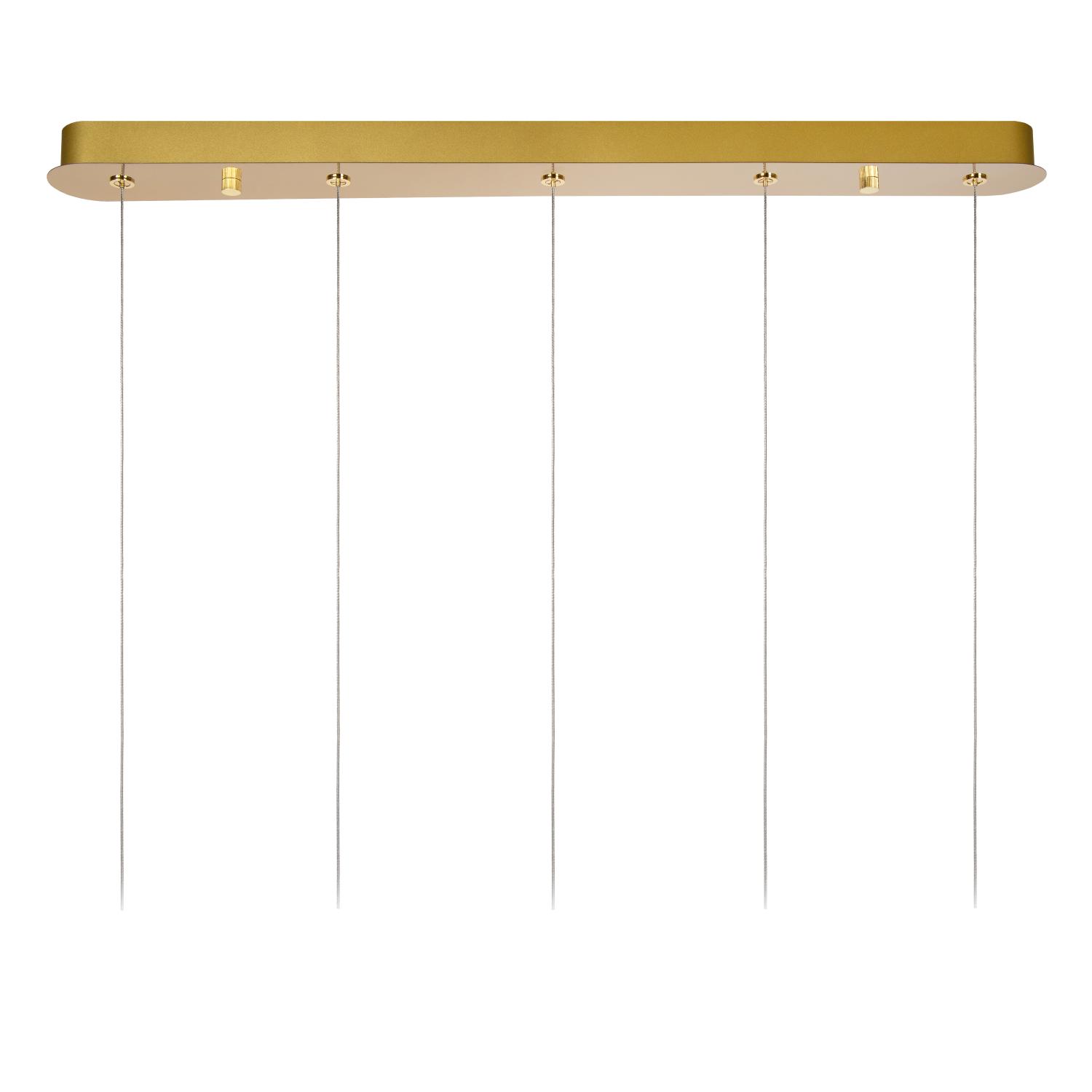 Cintra Ceiling Lights - Polished Gold/Frosted Glass