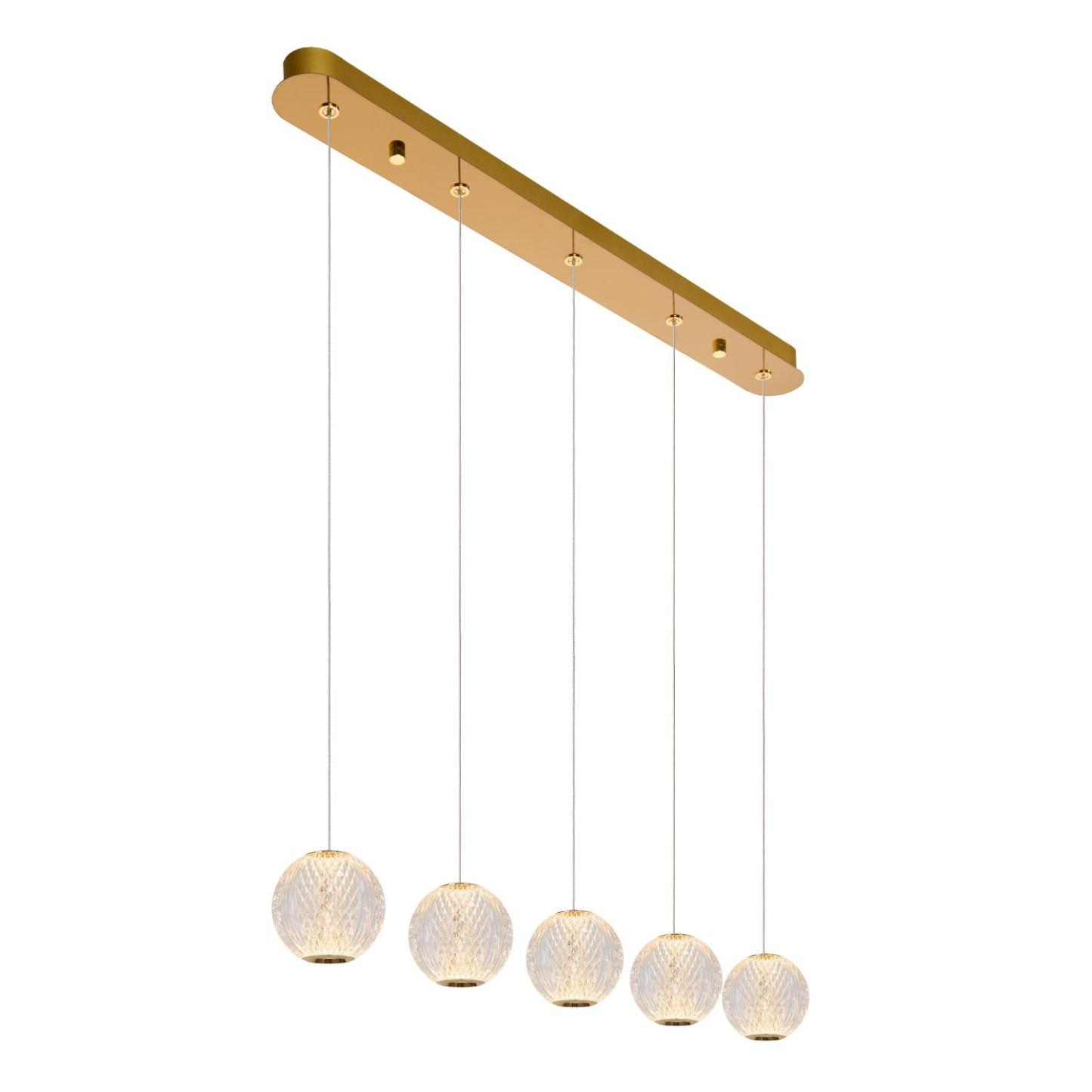 Cintra Ceiling Lights - Polished Gold/Frosted Glass