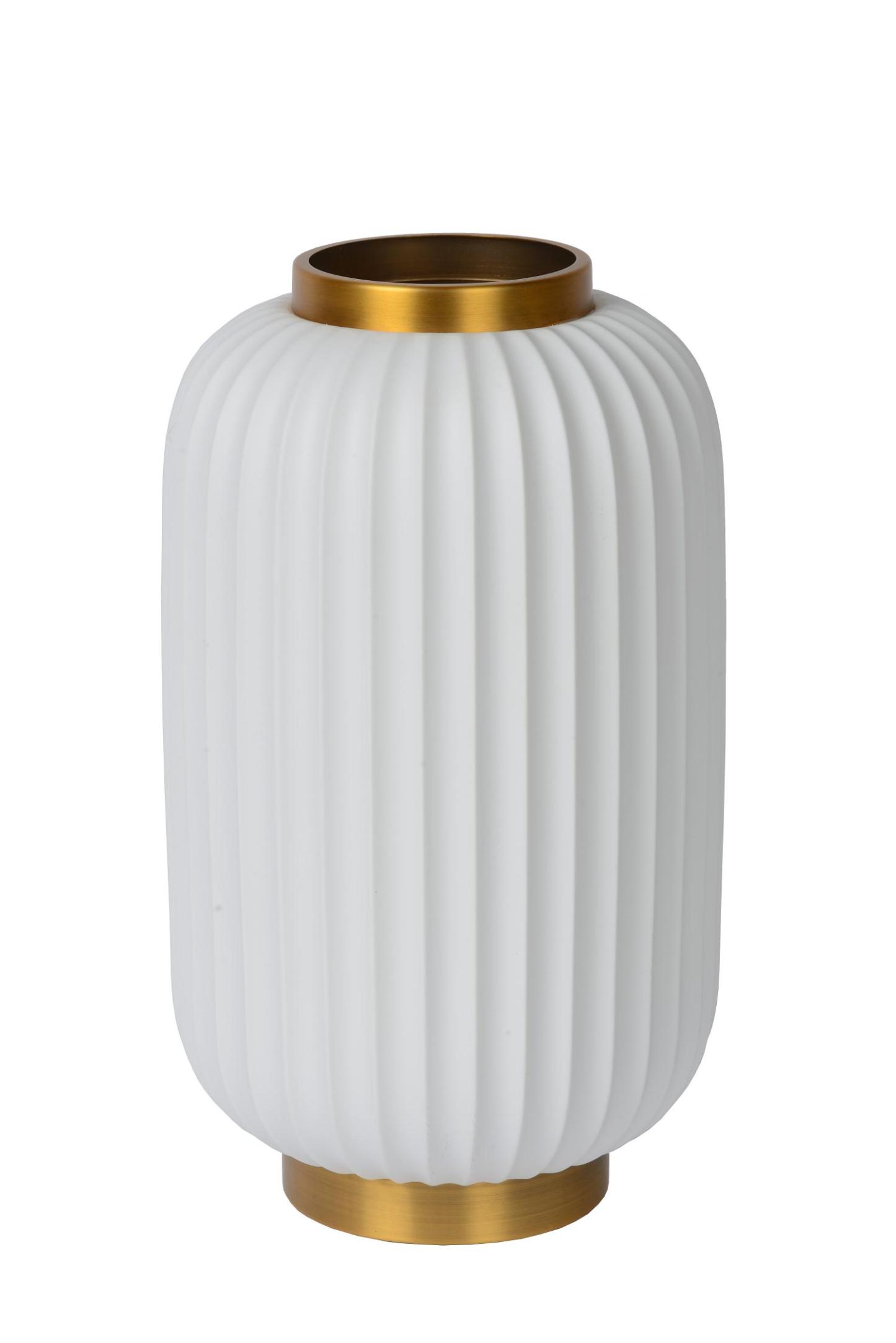 Gosse Table Lamp - Brushed Gold/White